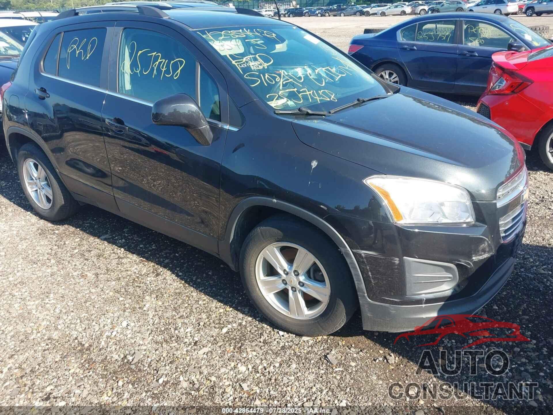 CHEVROLET TRAX 2015 - KL7CJLSBXFB138343