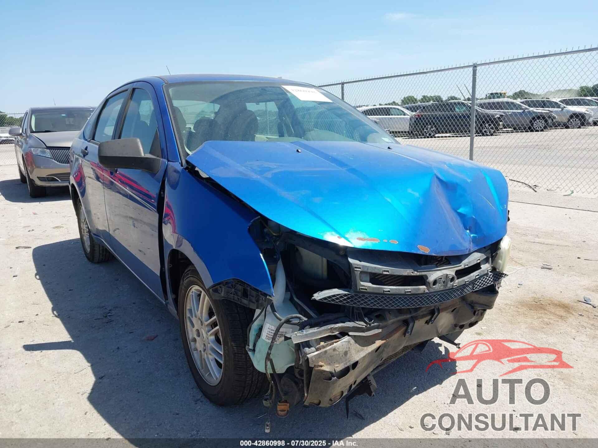 FORD FOCUS 2010 - 1FAHP3FN0AW206412