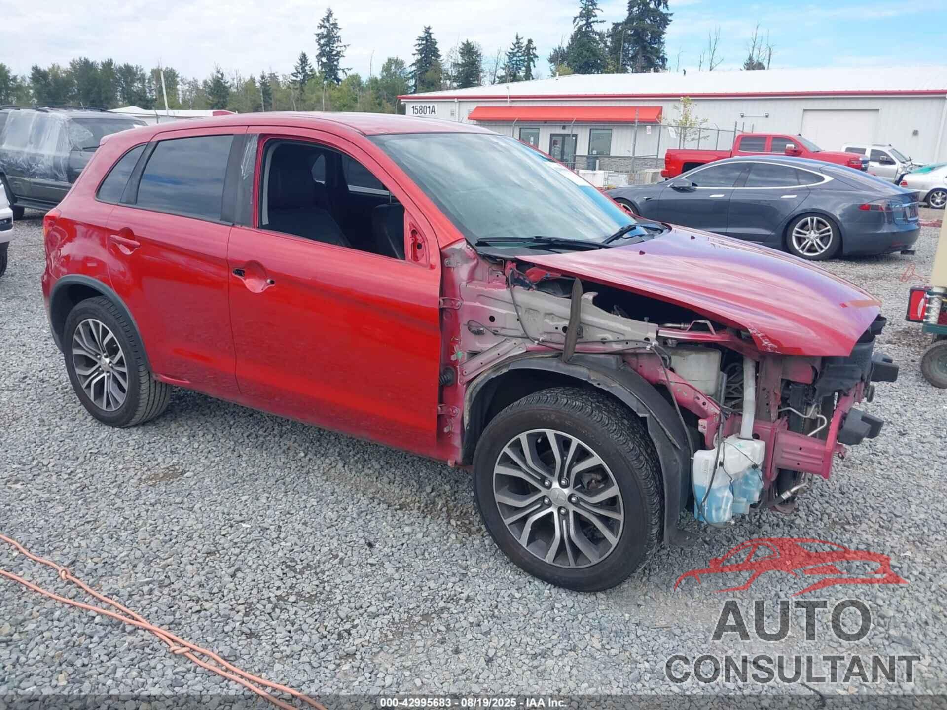 MITSUBISHI OUTLANDER SPORT 2018 - JA4AP3AW1JZ036775