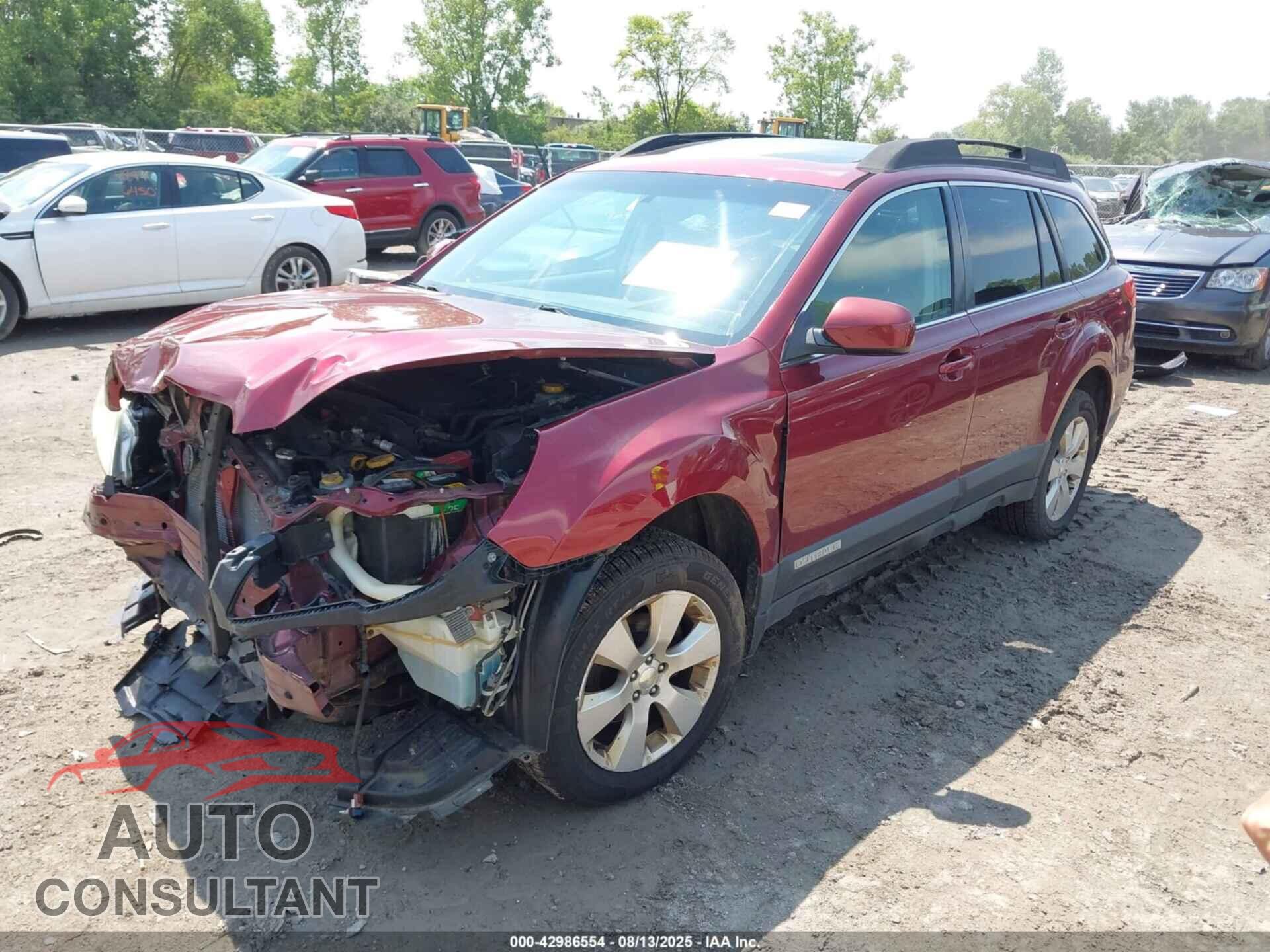 SUBARU OUTBACK 2011 - 4S4BRCKC2B3368460