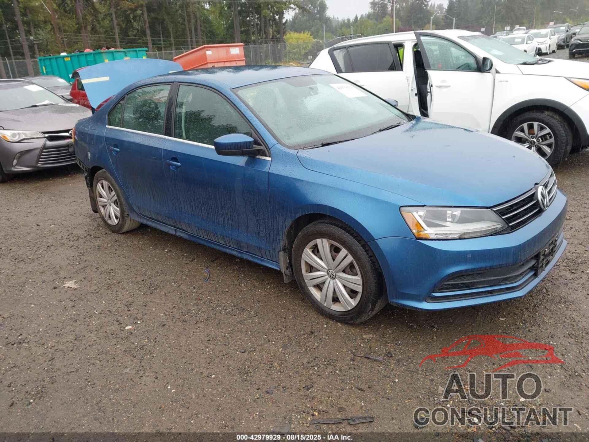 VOLKSWAGEN JETTA 2017 - 3VW2B7AJ0HM279829