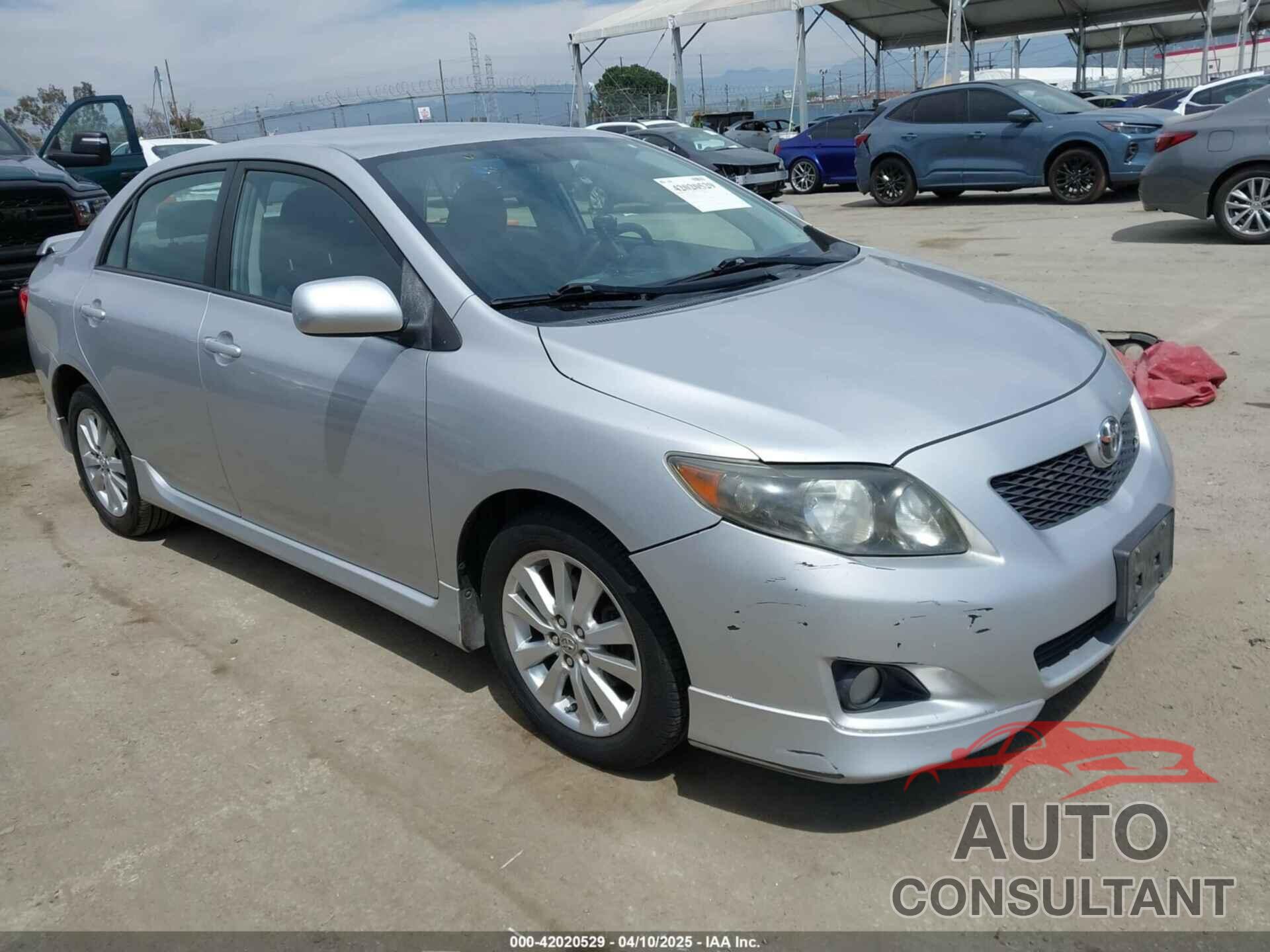 TOYOTA COROLLA 2010 - 1NXBU4EE4AZ358636