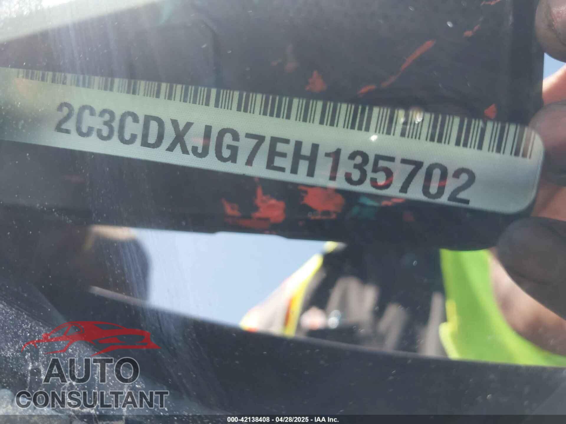 DODGE CHARGER 2014 - 2C3CDXJG7EH135702