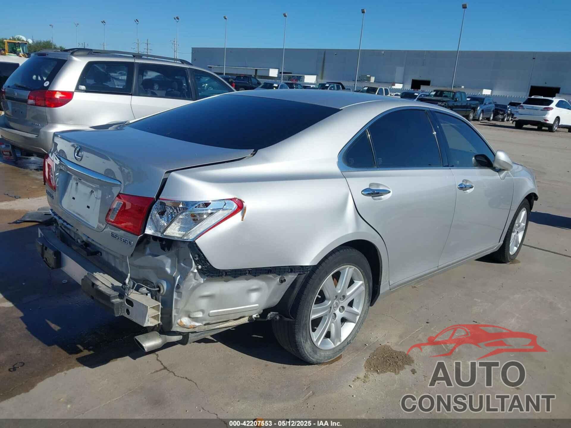 LEXUS ES 350 2009 - JTHBJ46G692333708
