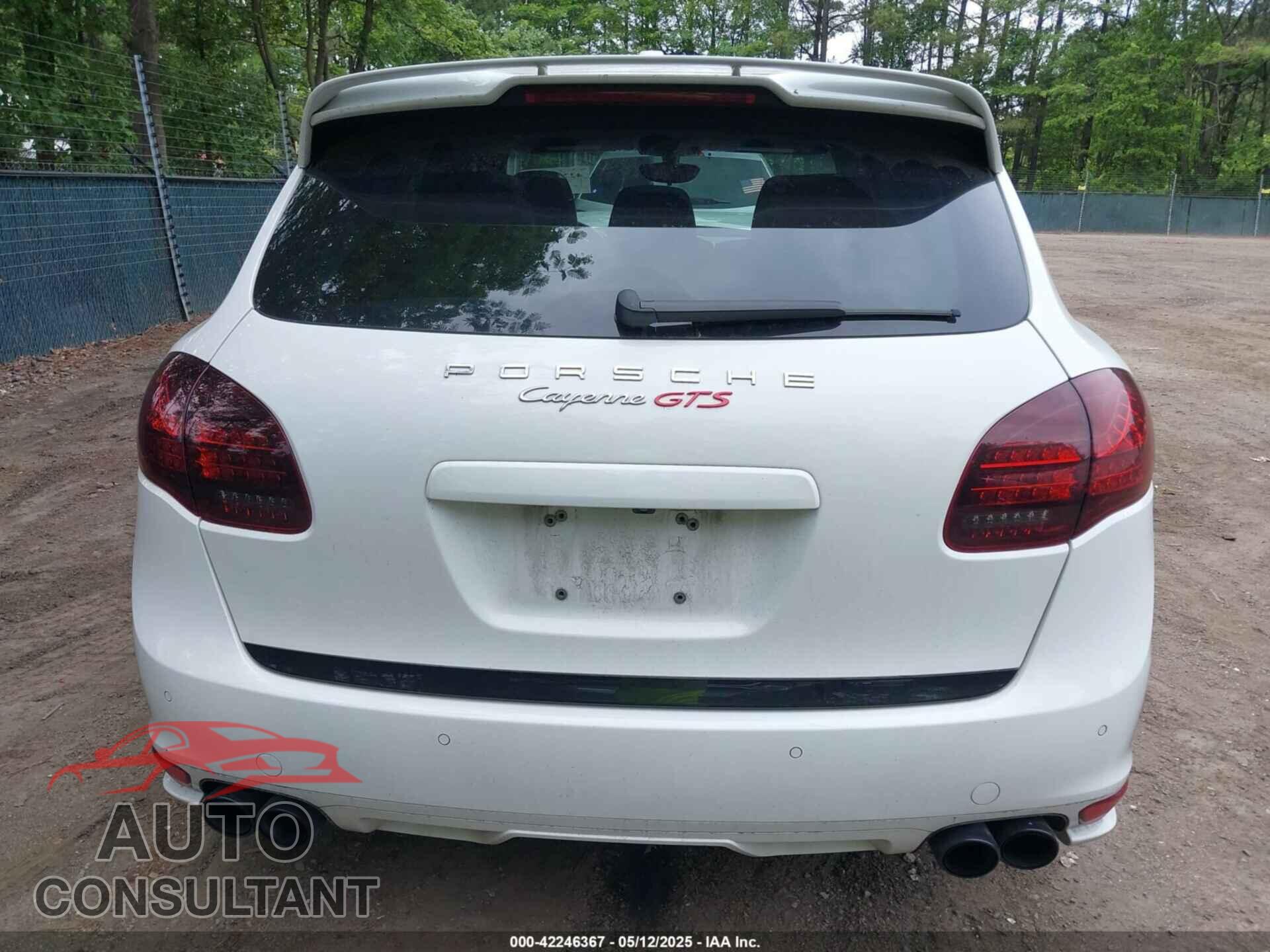 PORSCHE CAYENNE 2013 - WP1AD2A29DLA74766