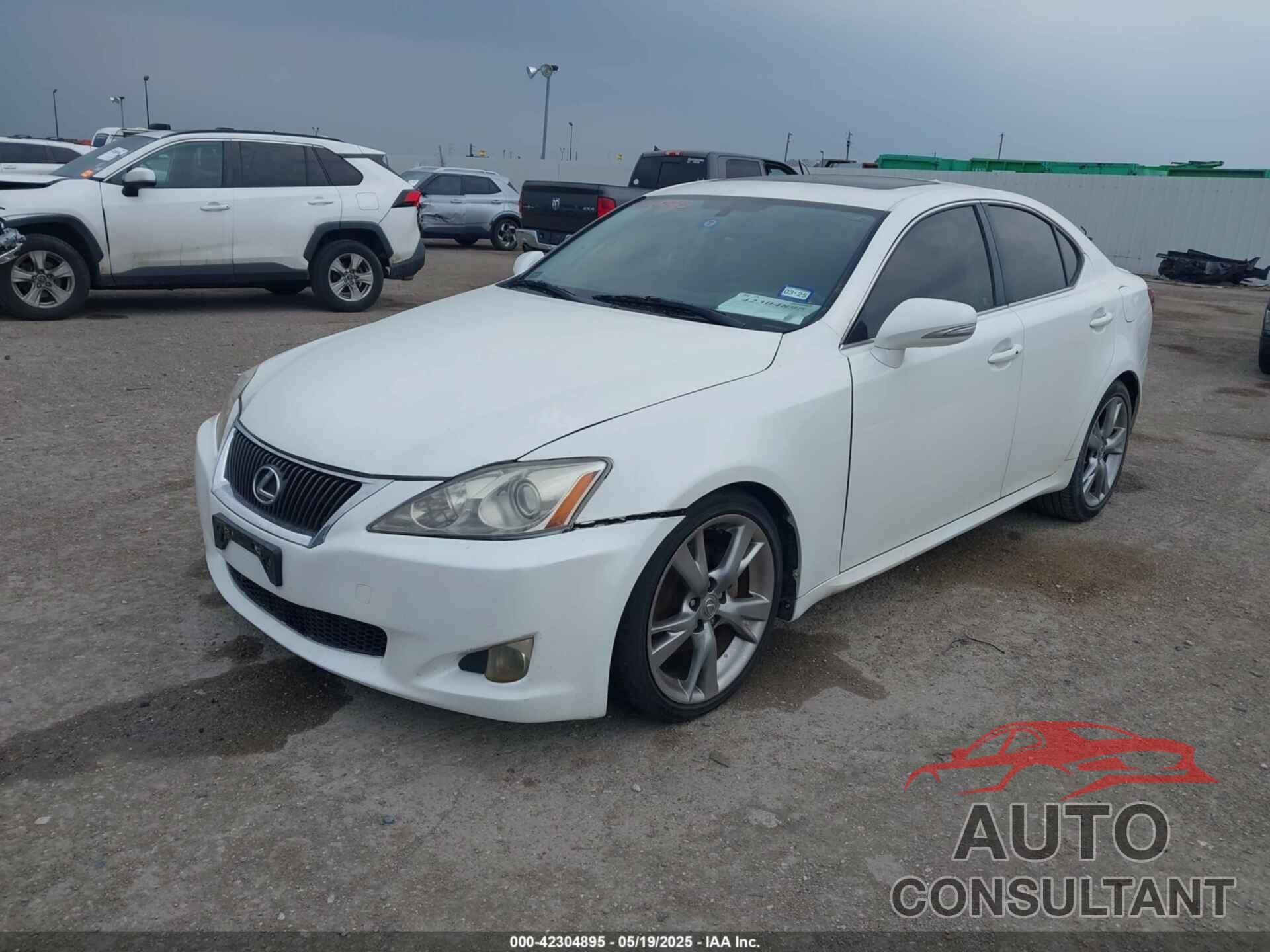 LEXUS IS 250 2009 - JTHBK262595106255