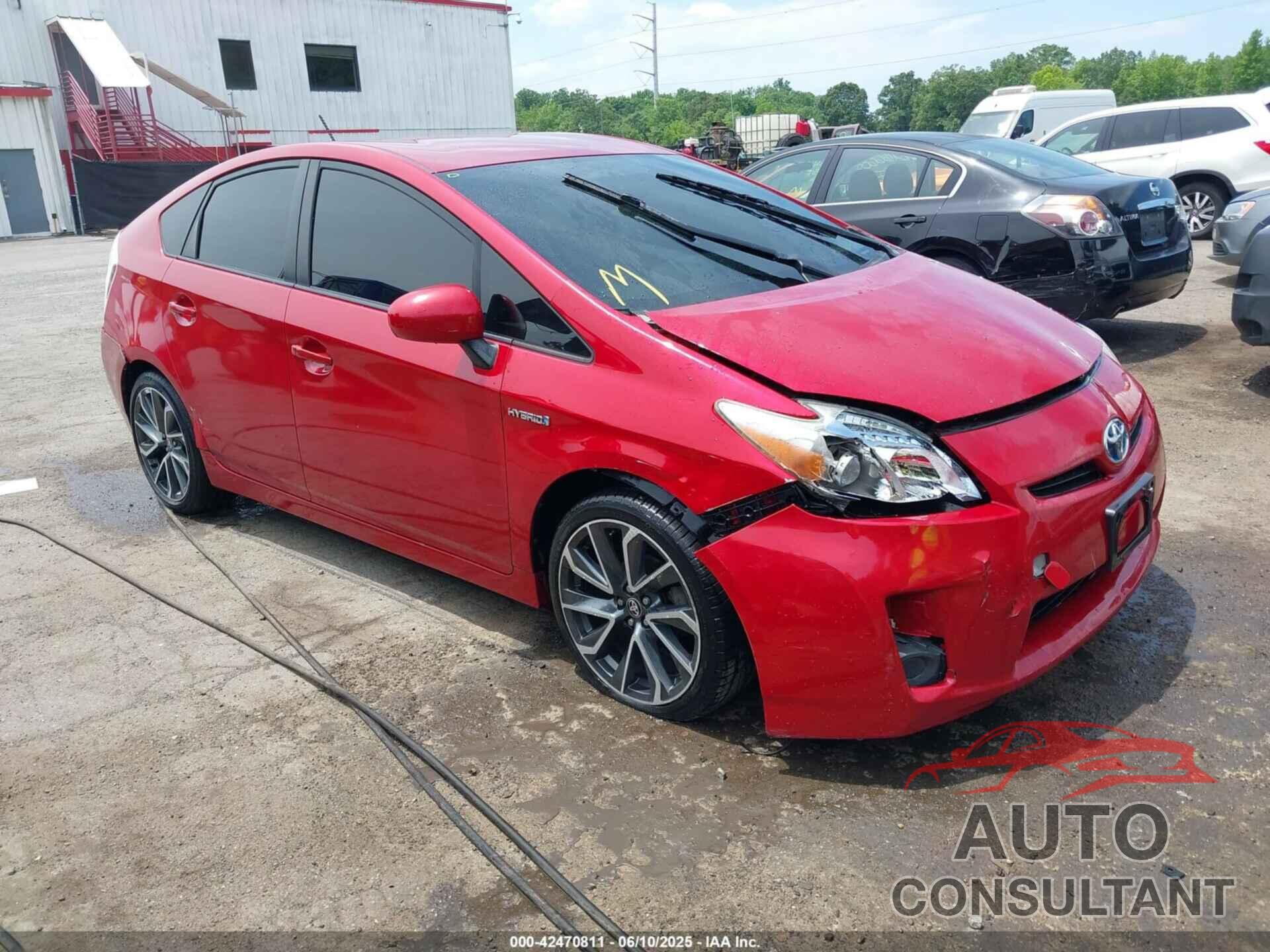 TOYOTA PRIUS 2010 - JTDKN3DU9A0044704