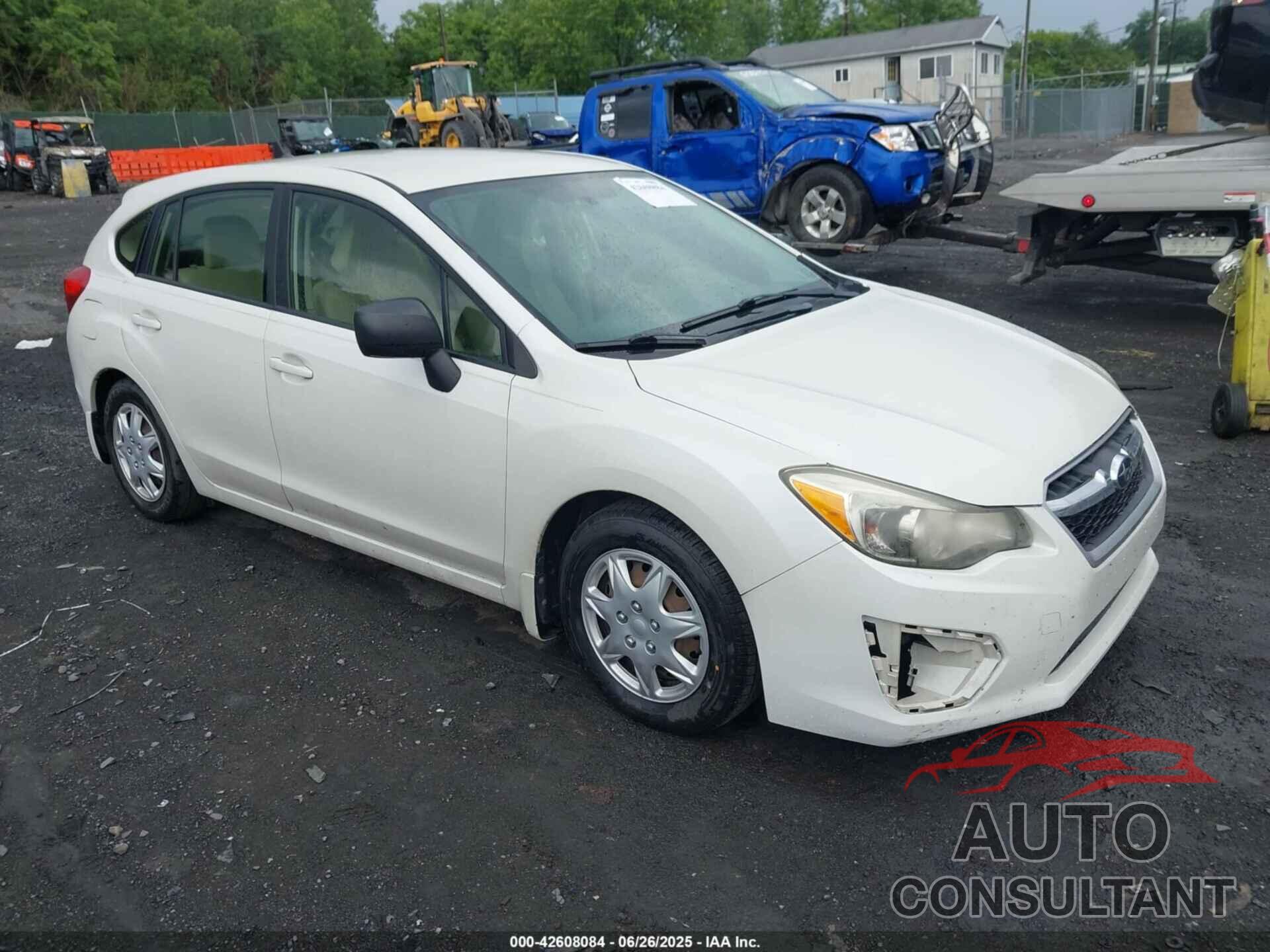 SUBARU IMPREZA 2013 - JF1GPAA68DH818317