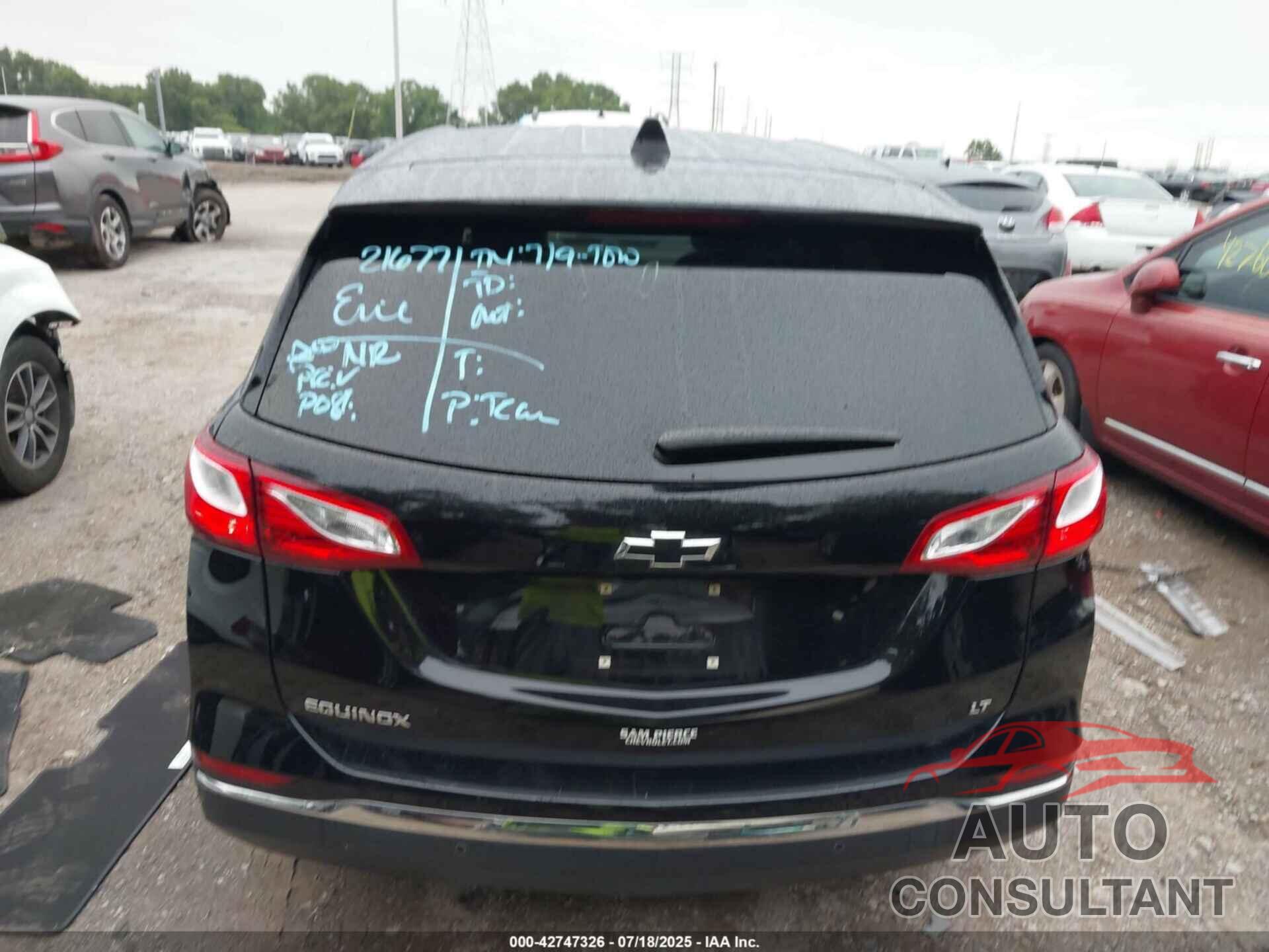CHEVROLET EQUINOX 2020 - 3GNAXKEV1LL191846