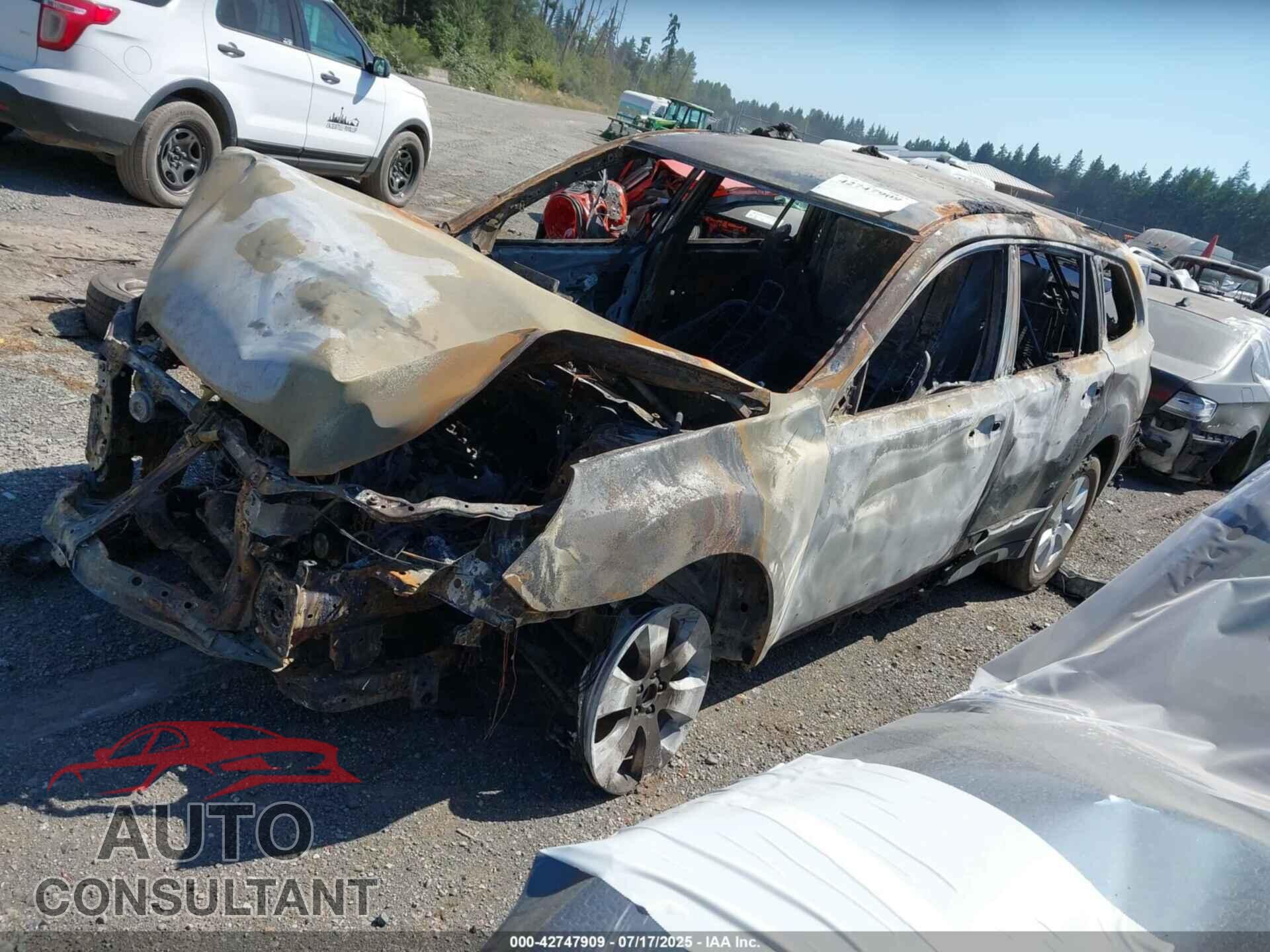 SUBARU OUTBACK 2012 - 4S4BRBCC2C3291552