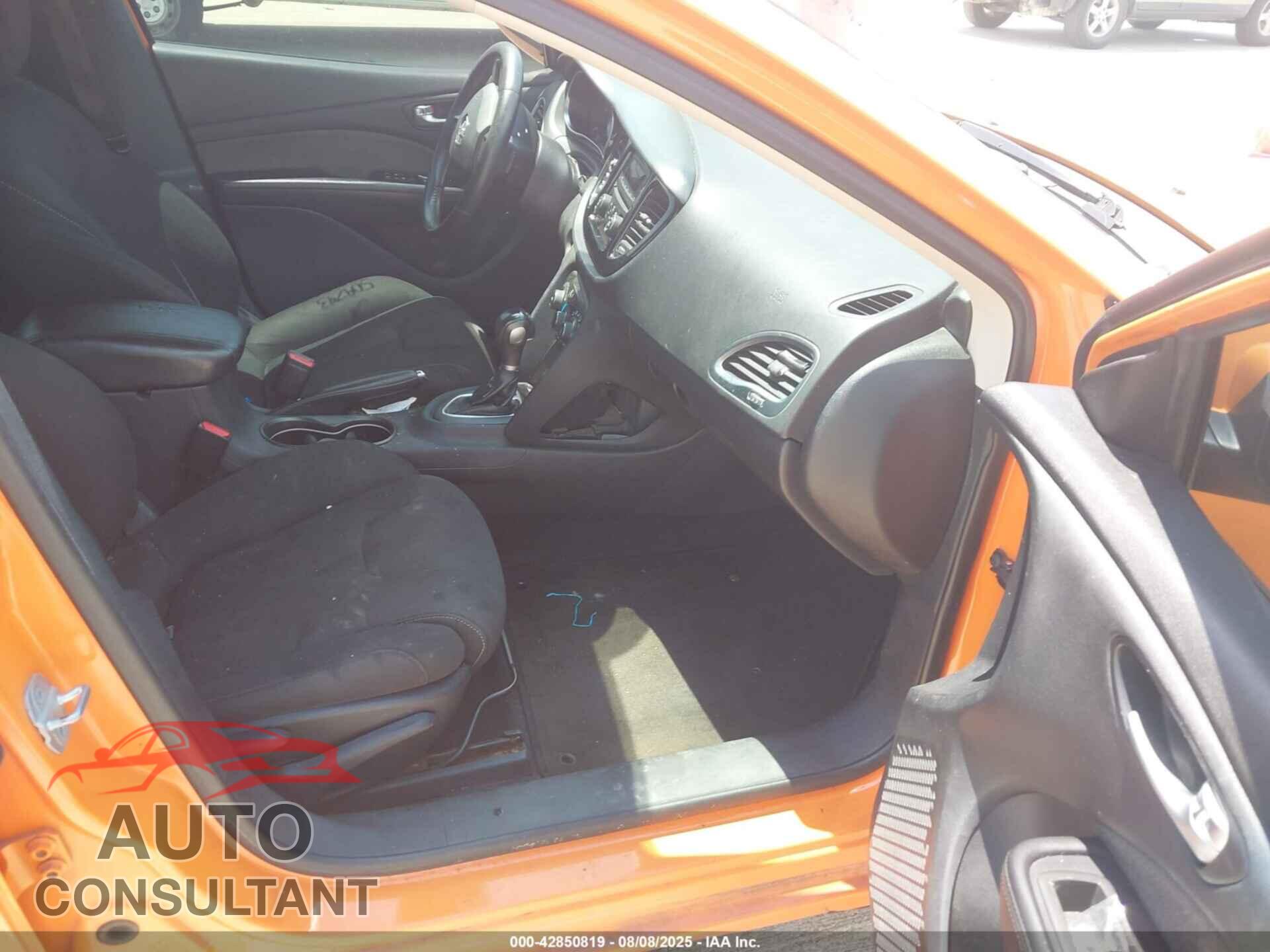 DODGE DART 2013 - 1C3CDFBA0DD305236