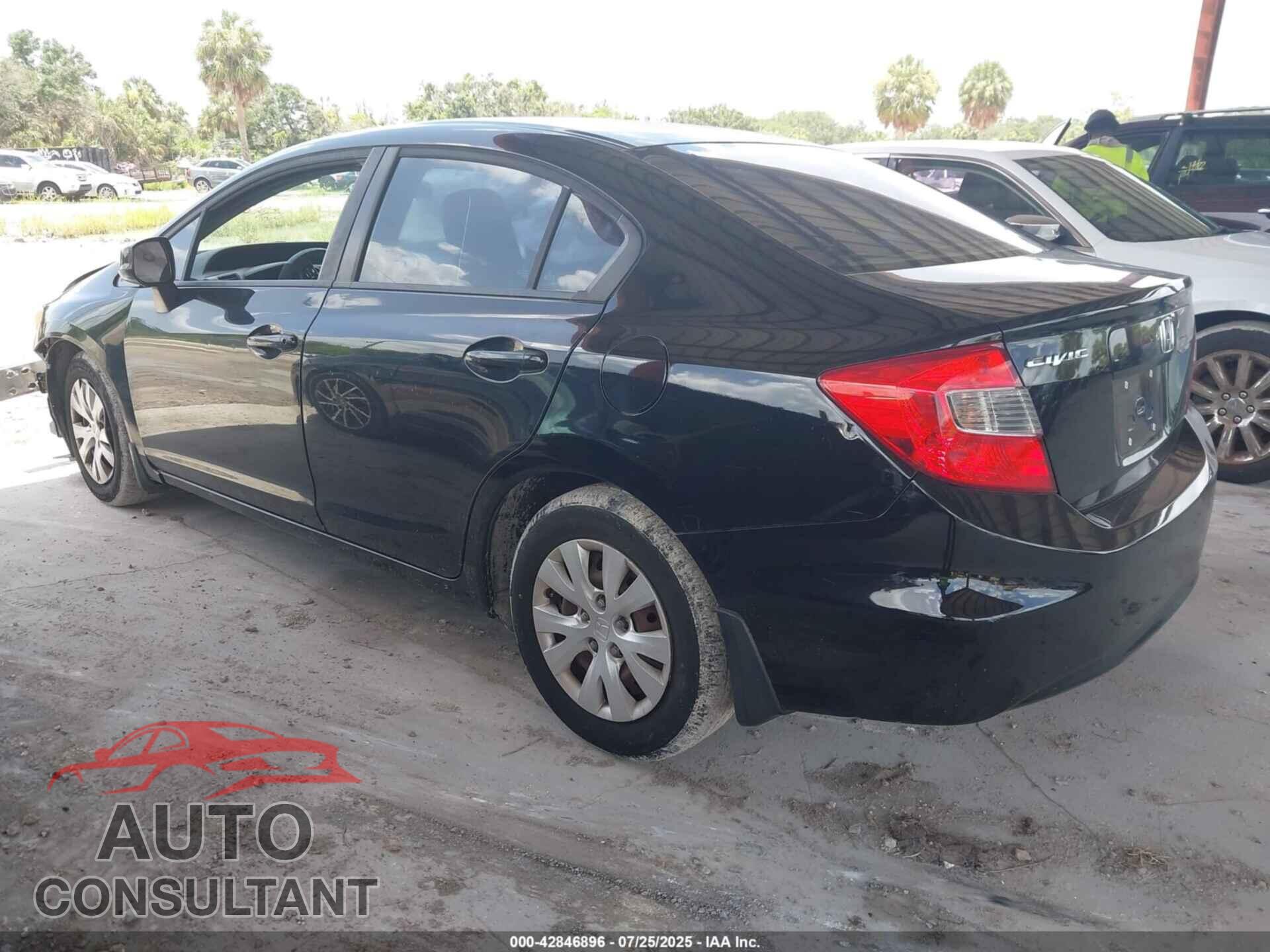 HONDA CIVIC 2012 - 19XFB2F58CE005705