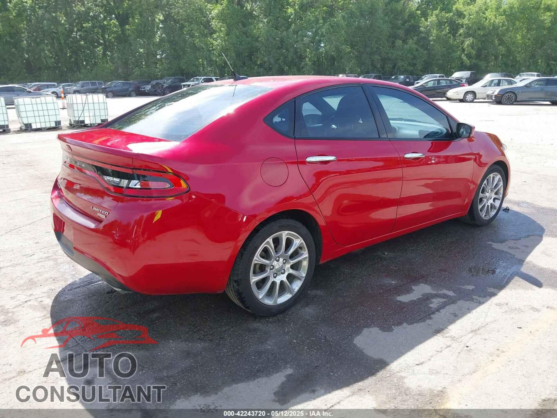 DODGE DART 2013 - 1C3CDFCH3DD156994