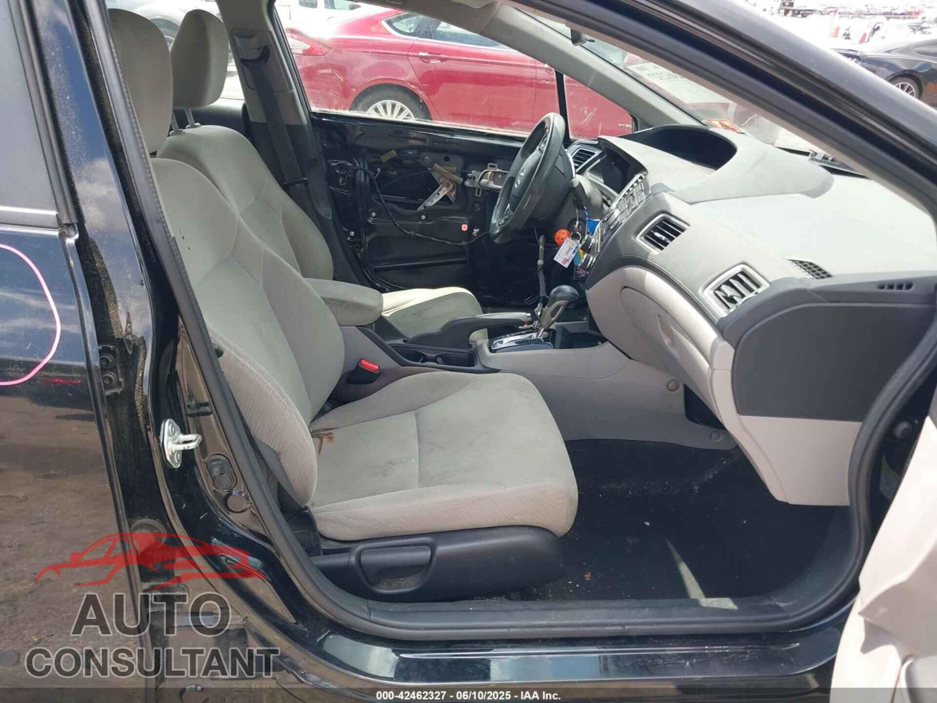 HONDA CIVIC 2013 - 19XFB2F59DE245007