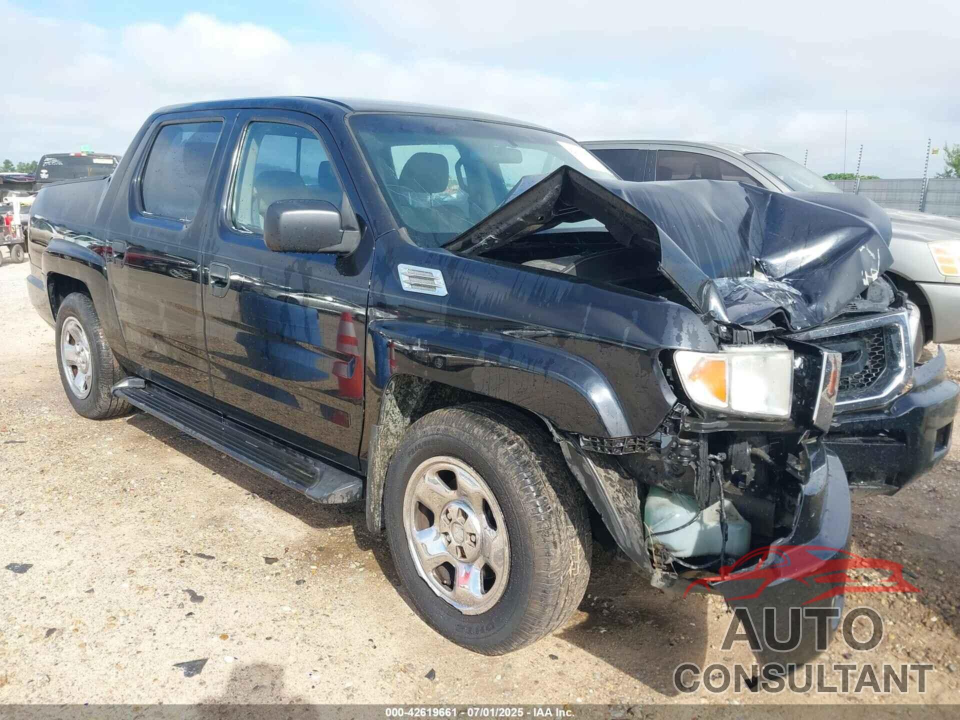 HONDA RIDGELINE 2009 - 5FPYK16239B101213