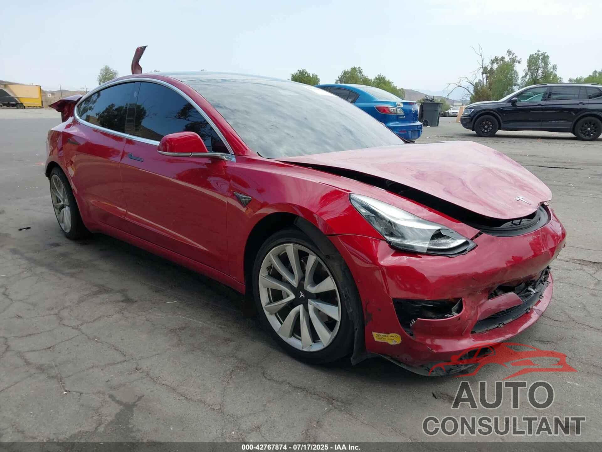 TESLA MODEL 3 2019 - 5YJ3E1EA6KF537028