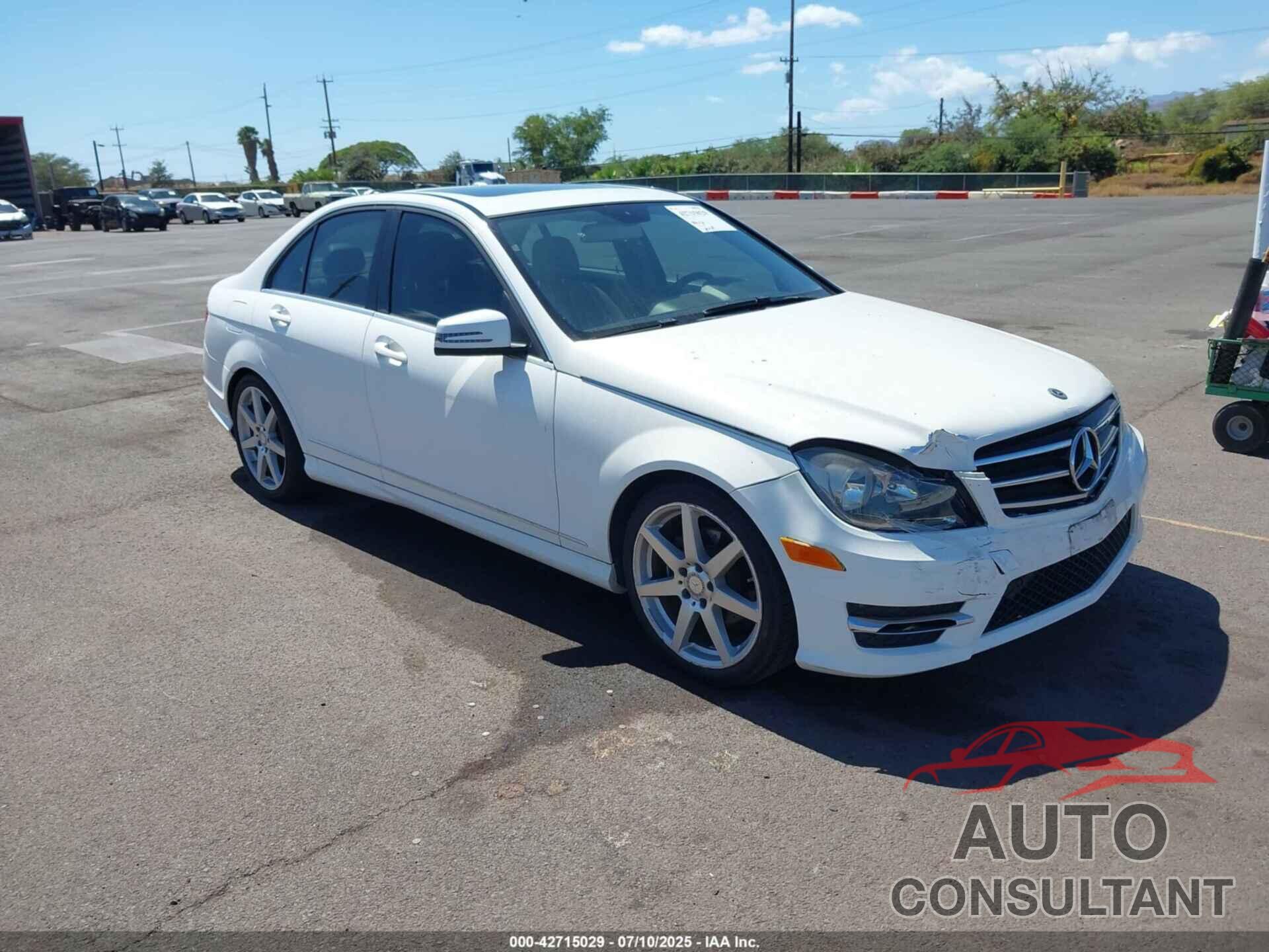 MERCEDES-BENZ C 250 2014 - WDDGF4HB9EG255163