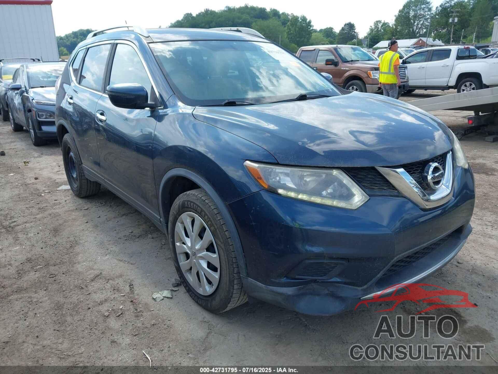 NISSAN ROGUE 2016 - KNMAT2MV2GP634912