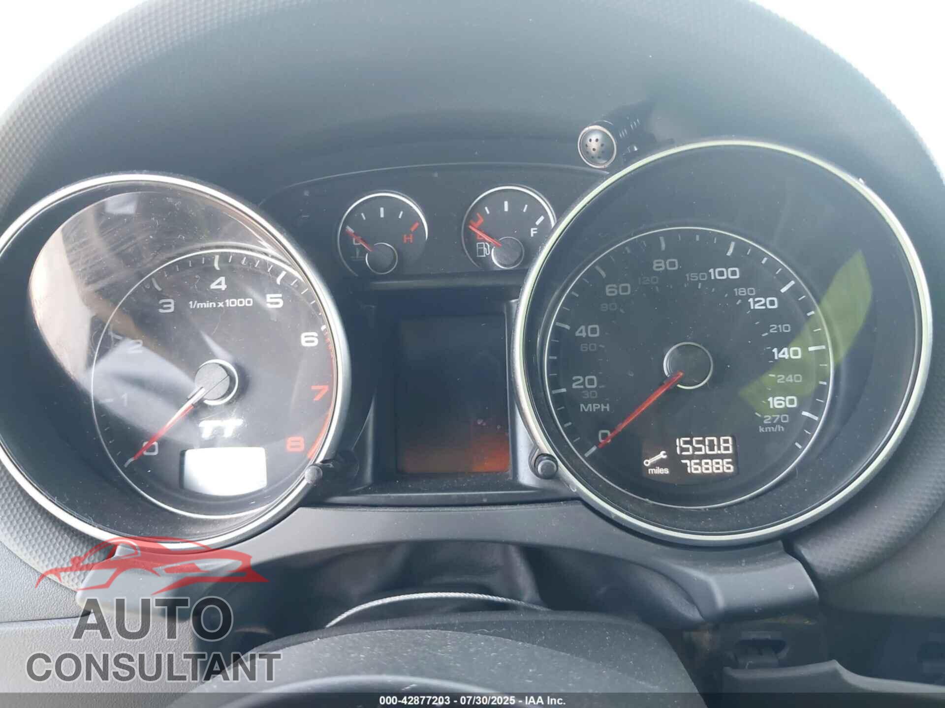 AUDI TT 2013 - TRUSFAFK8D1016569
