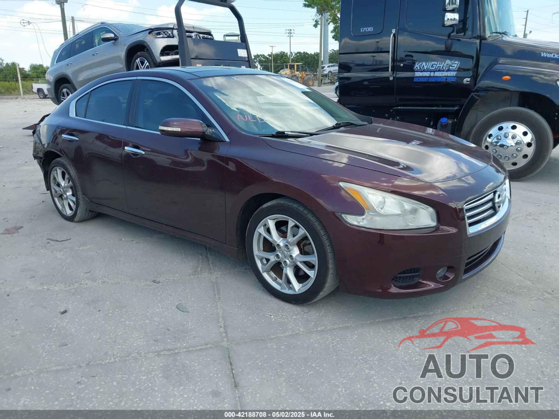 NISSAN MAXIMA 2014 - 1N4AA5AP2EC462078