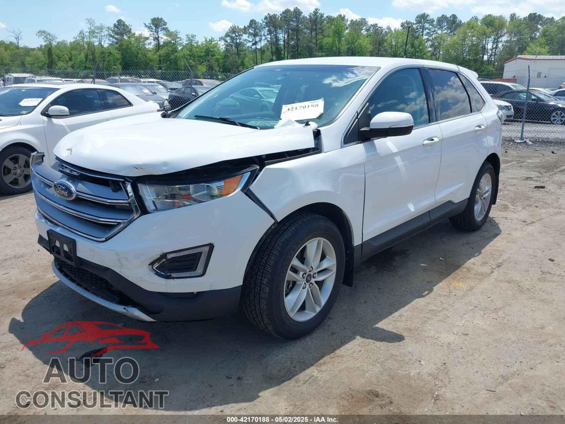 FORD EDGE 2017 - 2FMPK4J88HBB09154