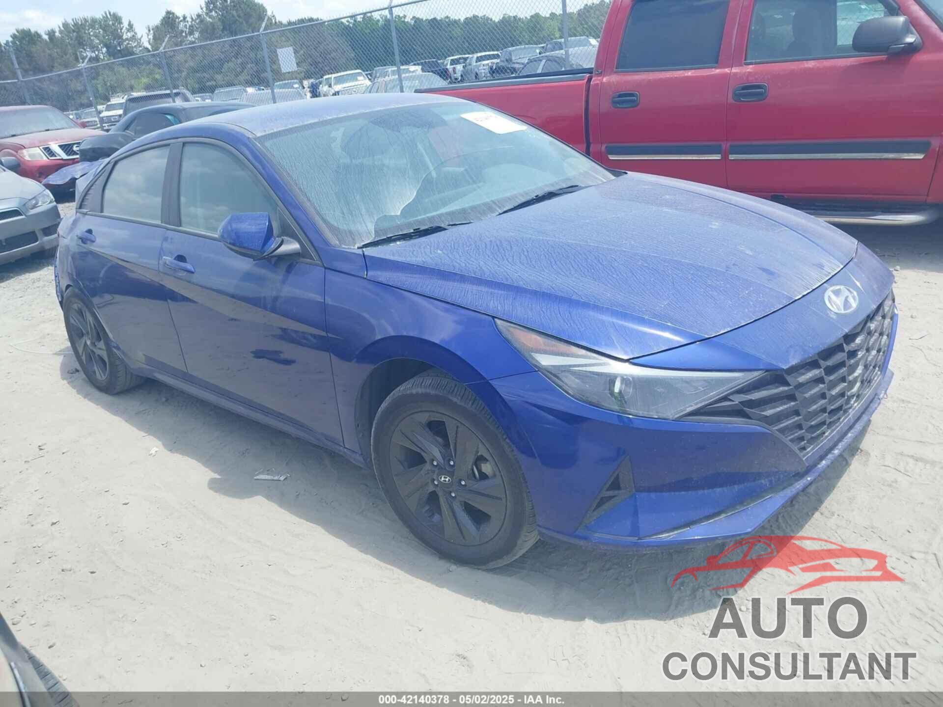 HYUNDAI ELANTRA 2021 - KMHLM4AG3MU159500