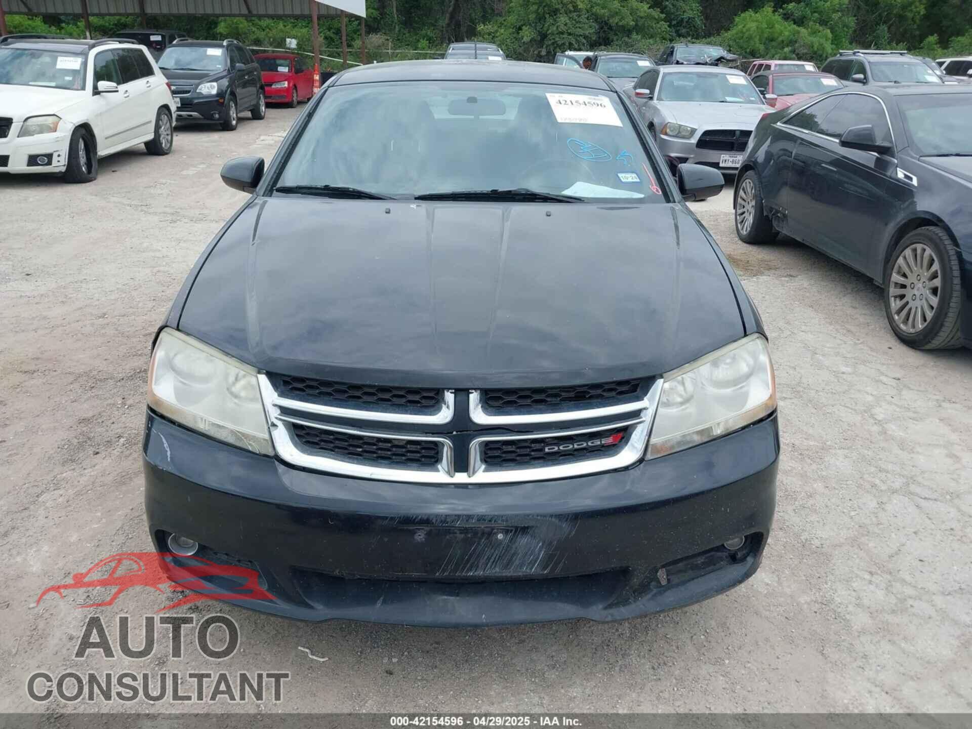 DODGE AVENGER 2013 - 1C3CDZCB8DN590965