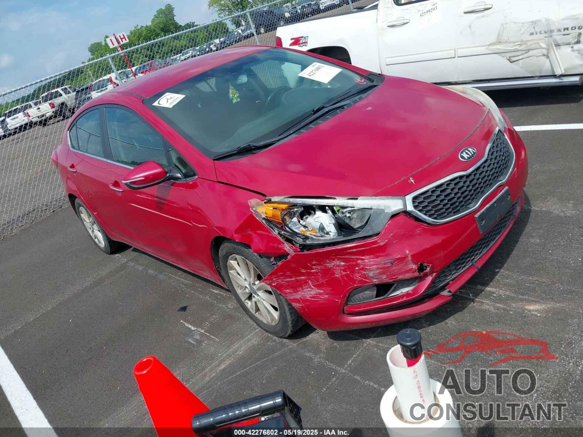 KIA FORTE 2014 - KNAFX4A87E5194681
