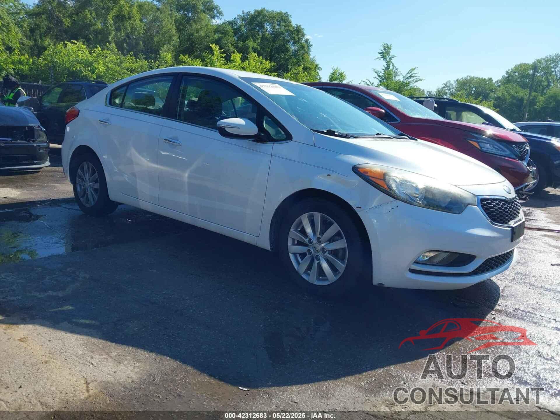 KIA FORTE 2014 - KNAFX4A89E5050968