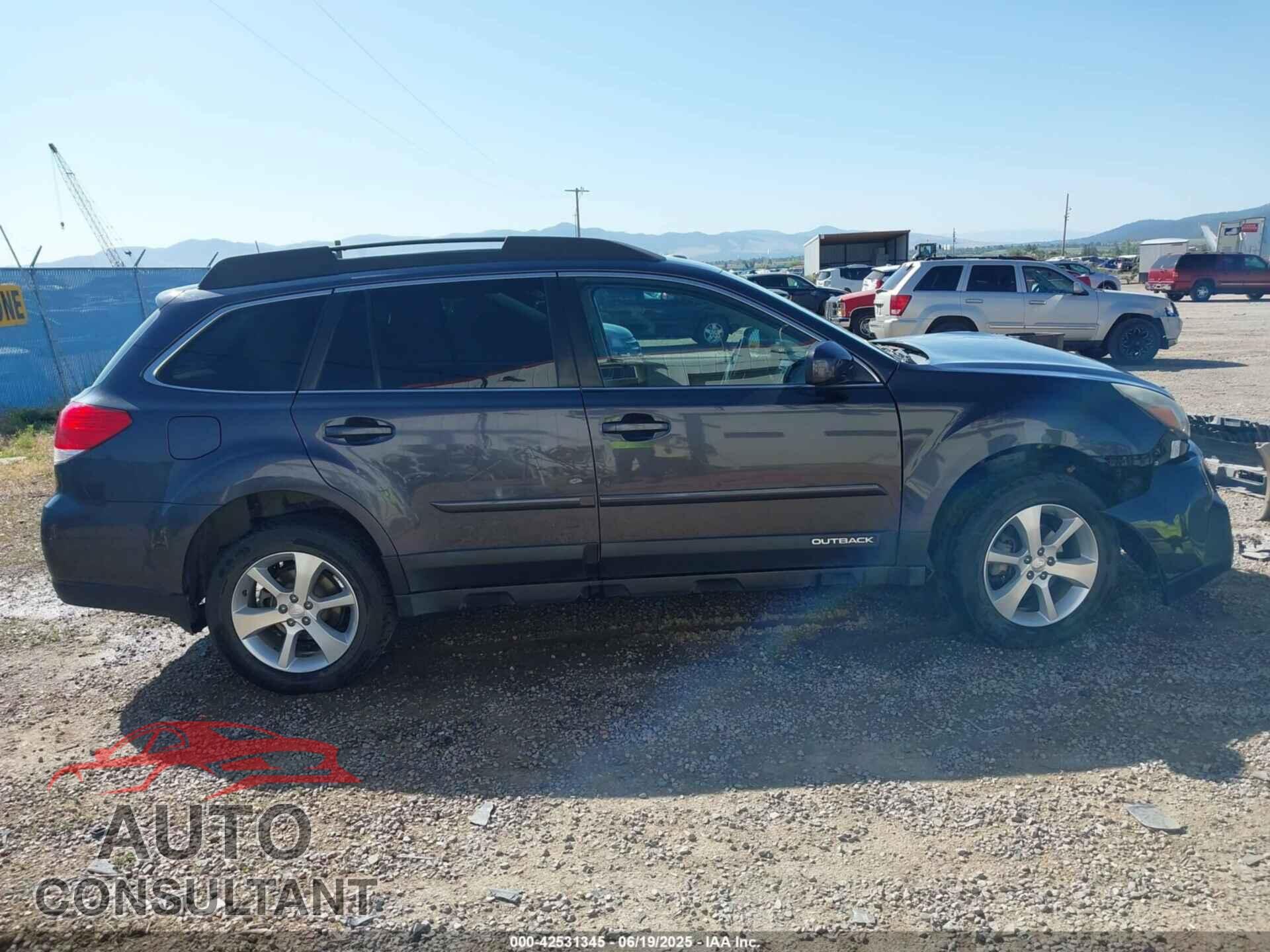 SUBARU OUTBACK 2013 - 4S4BRBJC2D3294553