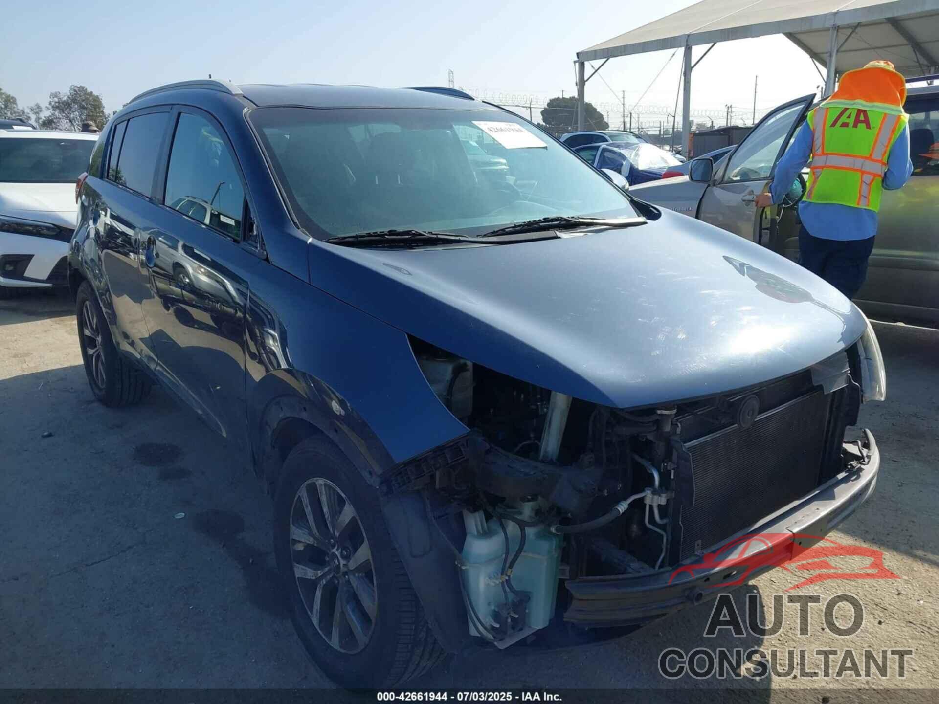 KIA SPORTAGE 2014 - KNDPB3AC3E7568647