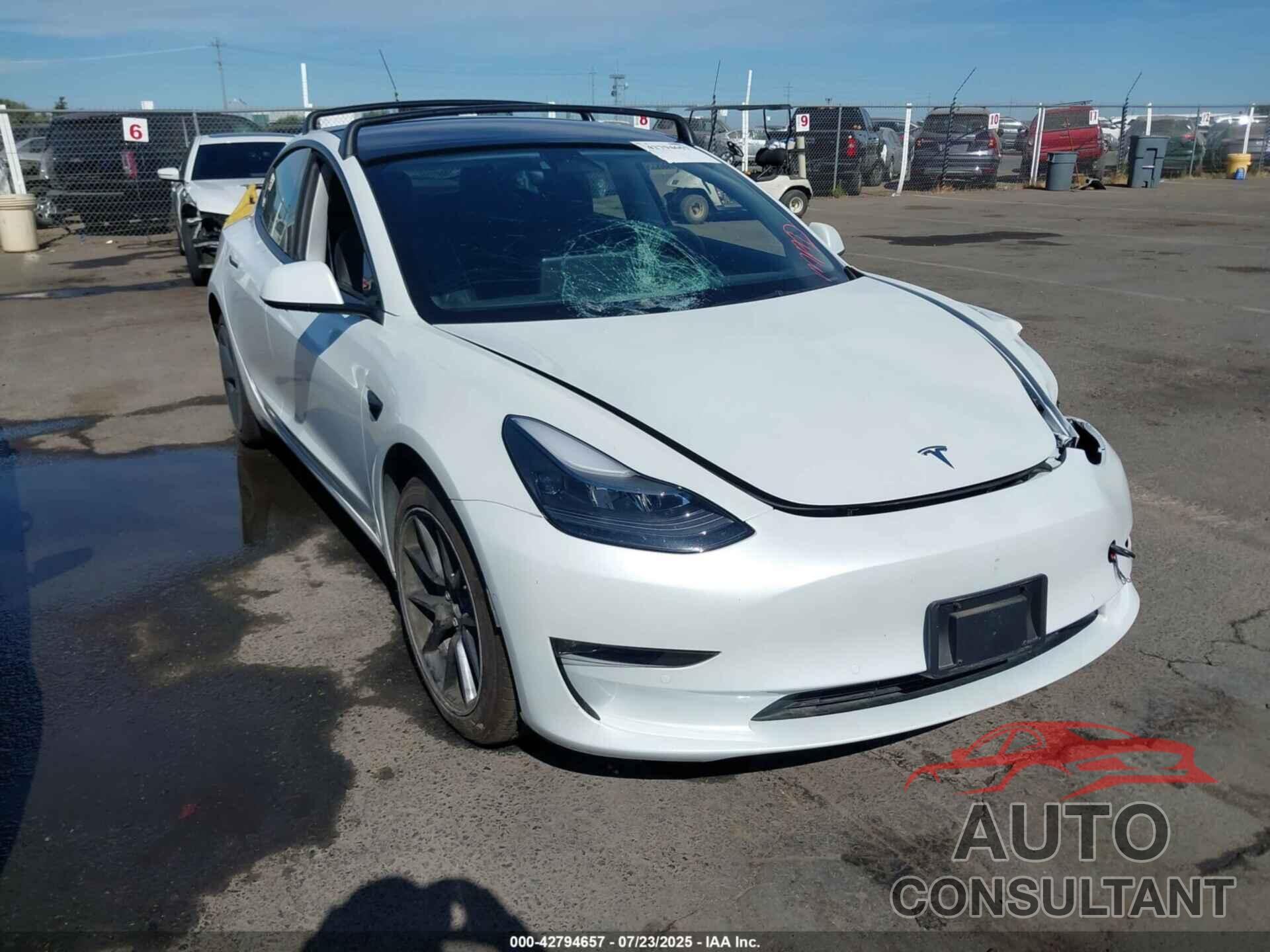 TESLA MODEL 3 2022 - 5YJ3E1EB3NF299846