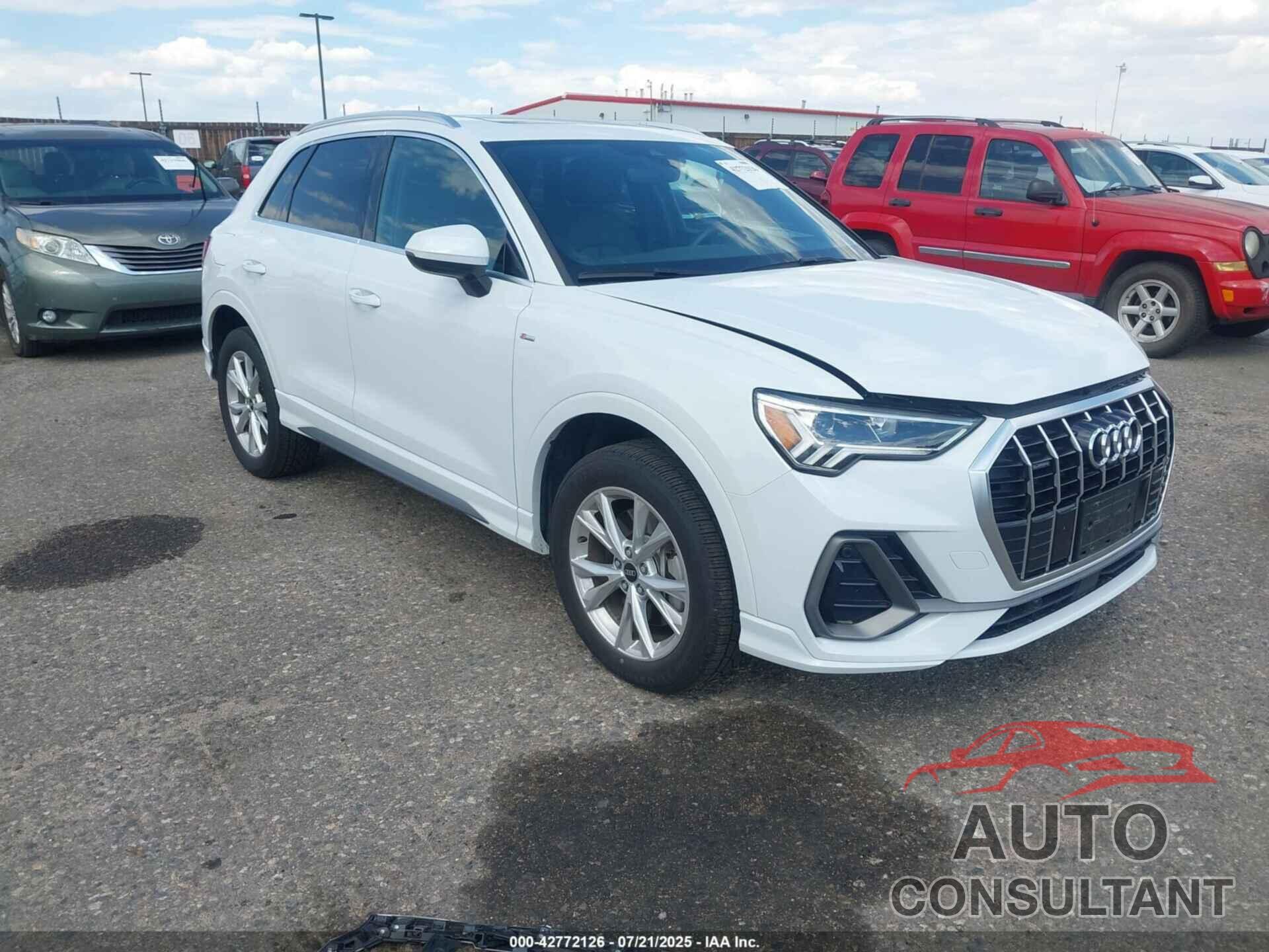 AUDI Q3 2022 - WA1EECF34N1150327