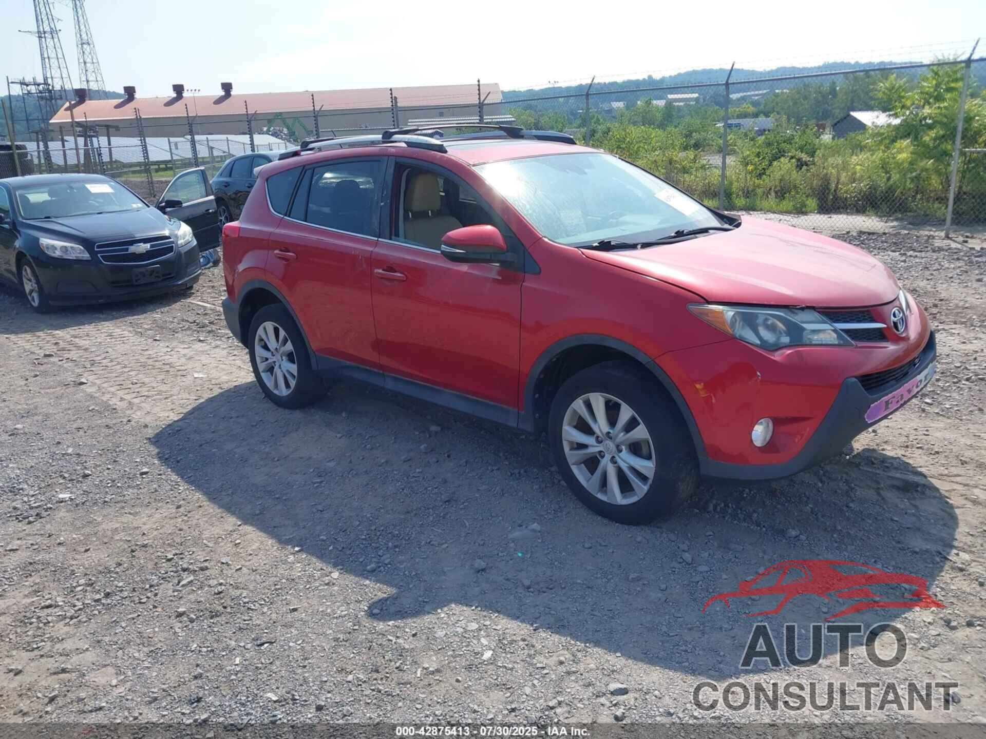 TOYOTA RAV4 2014 - 2T3DFREV8EW197155
