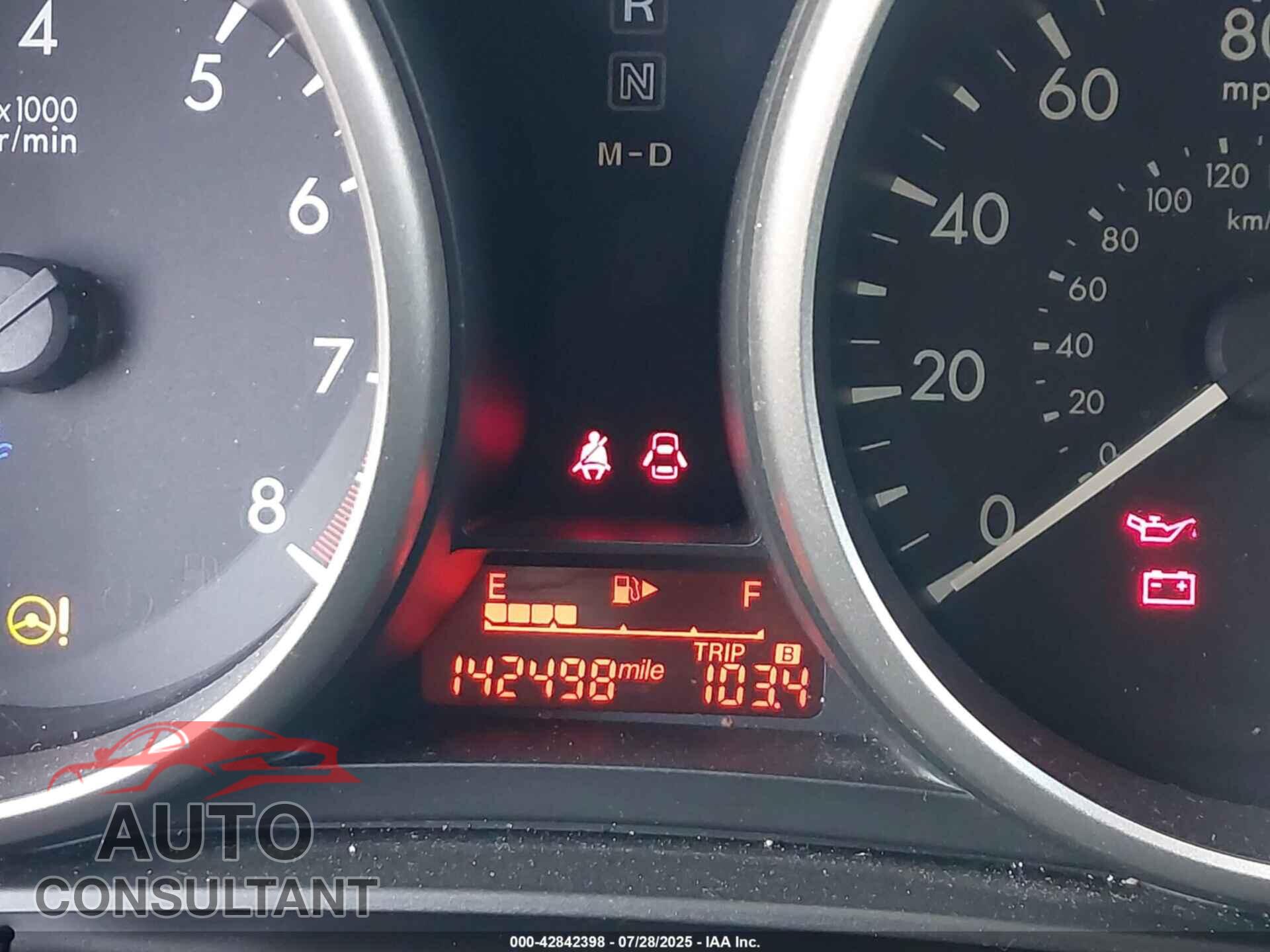 MAZDA MAZDA5 2012 - JM1CW2BL1C0112082