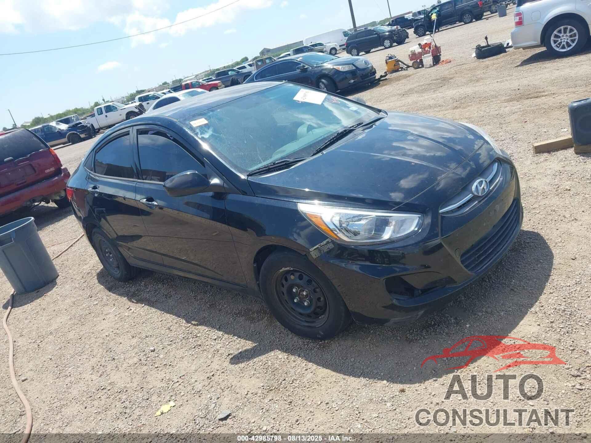 HYUNDAI ACCENT 2017 - KMHCT4AEXHU293265