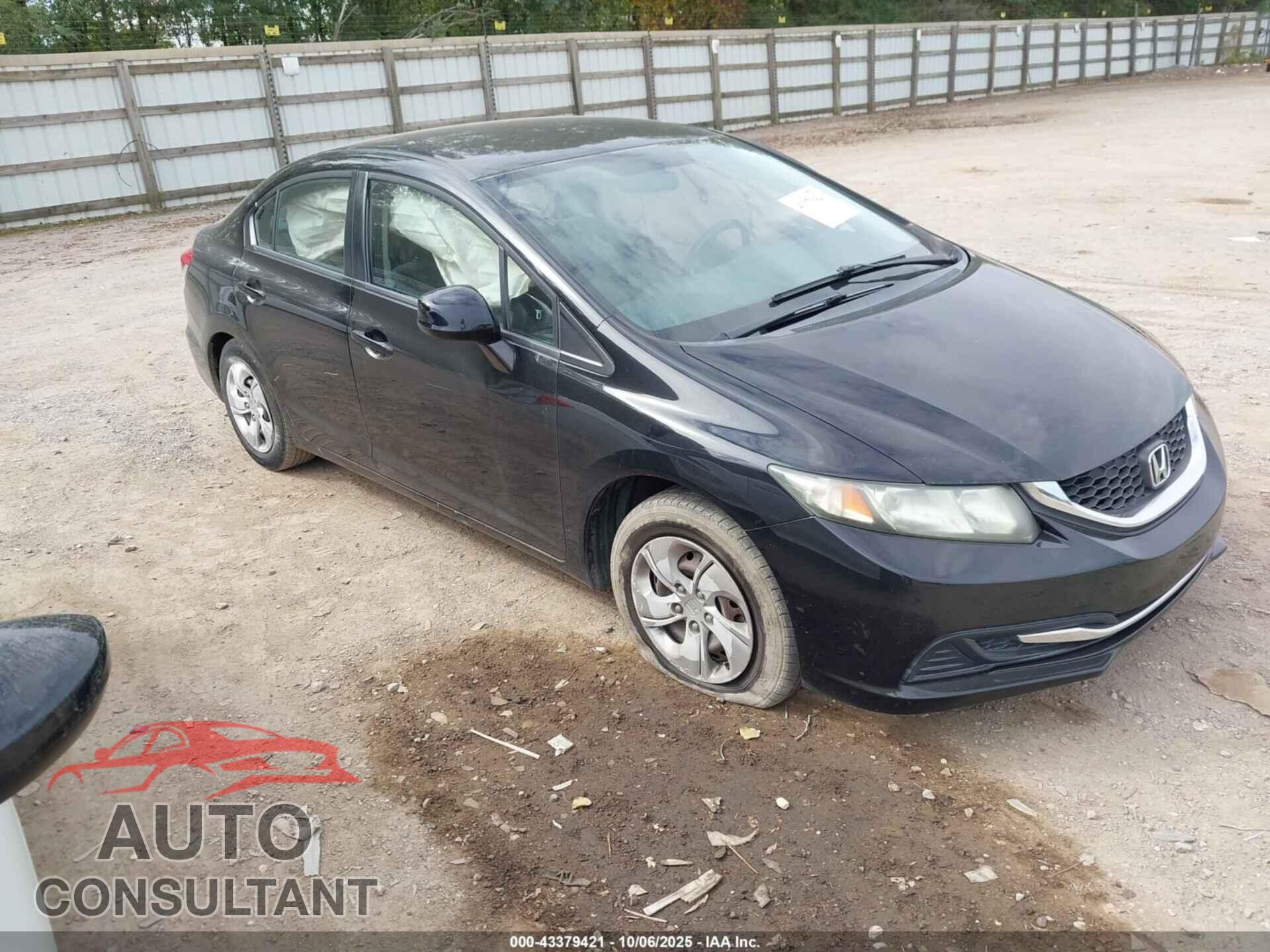 HONDA CIVIC 2013 - 19XFB2F59DE088255