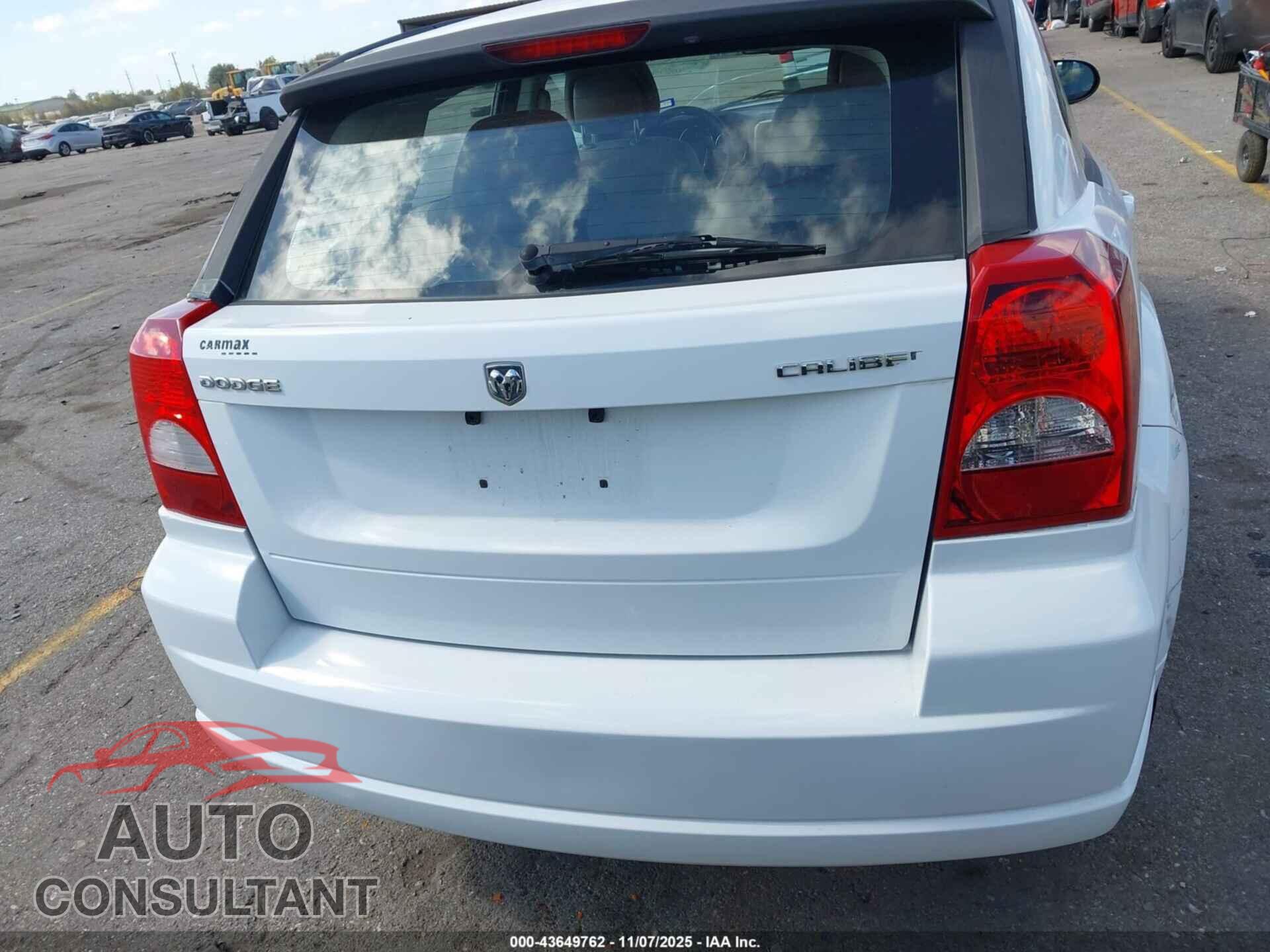 DODGE CALIBER 2012 - 1C3CDWDA0CD535063