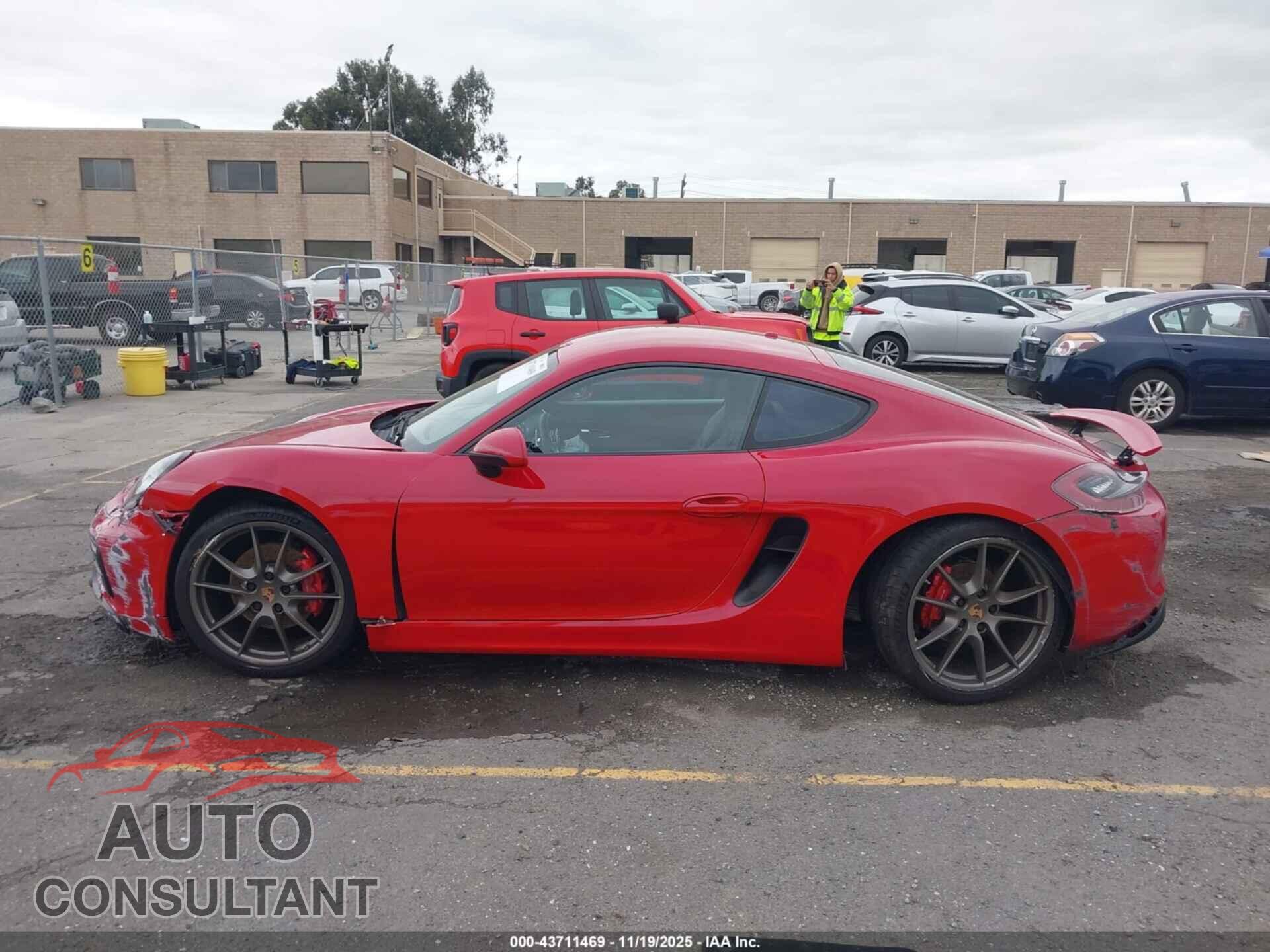PORSCHE CAYMAN 2015 - WP0AB2A87FK182842