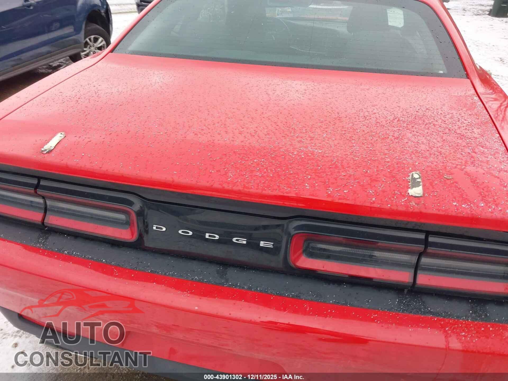 DODGE CHALLENGER 2016 - 2C3CDZAG3GH145867