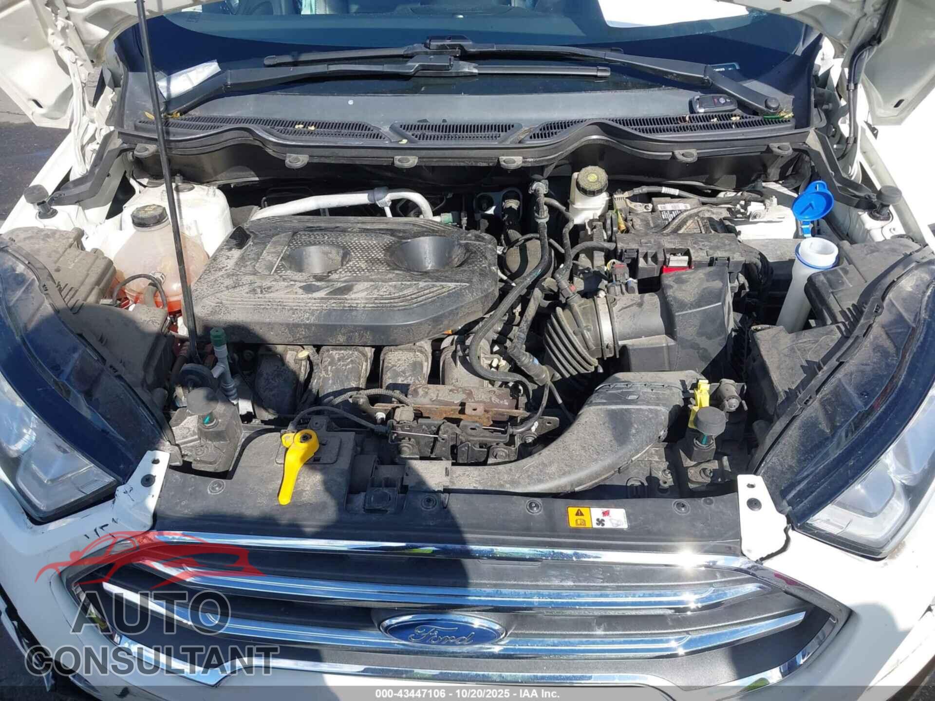 FORD ECOSPORT 2021 - MAJ6S3KL9MC401375