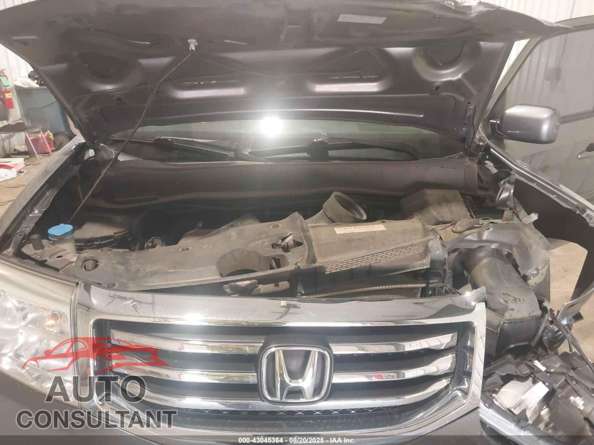 HONDA PILOT 2012 - 5FNYF4H41CB036320