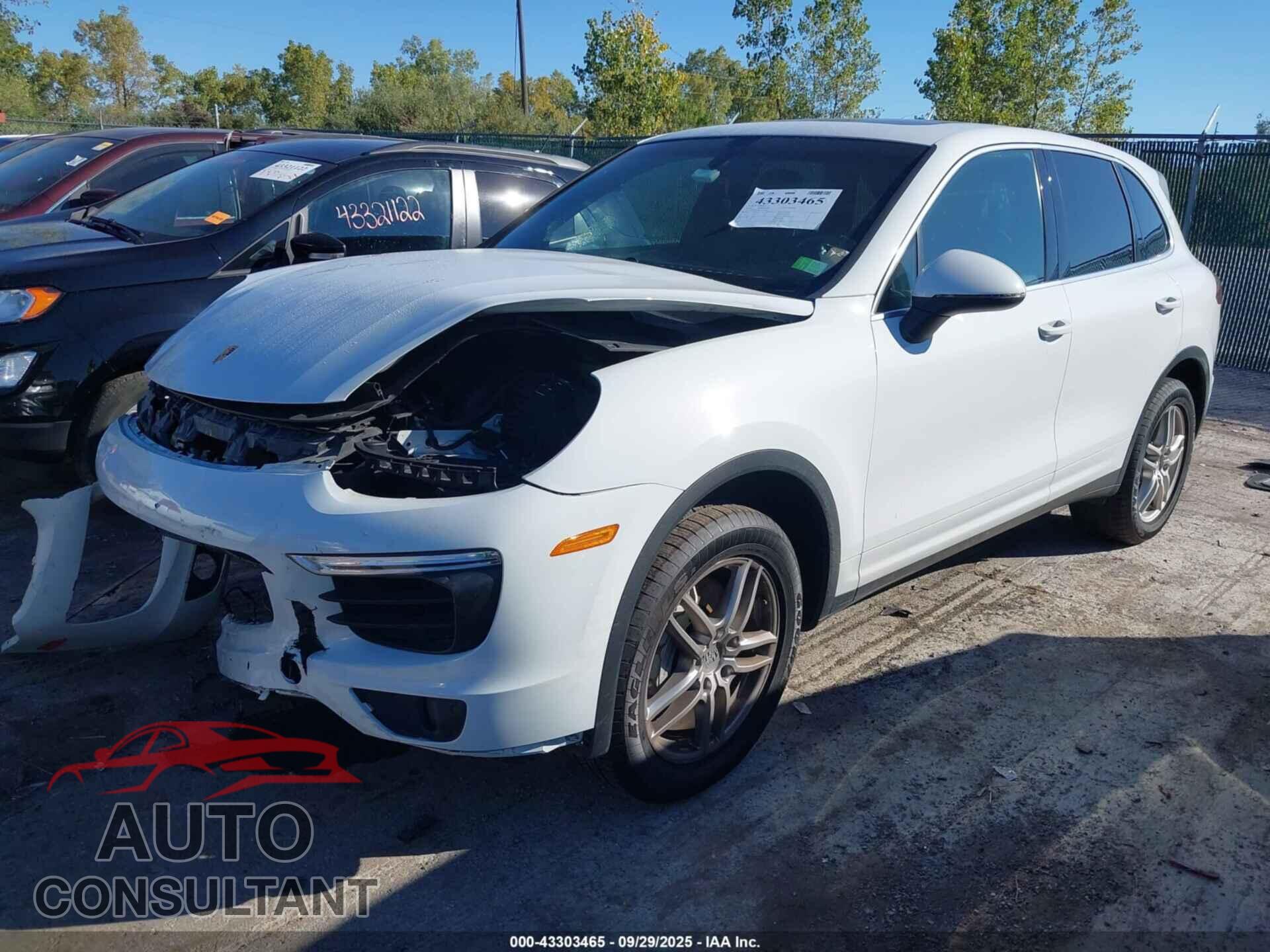 PORSCHE CAYENNE 2015 - WP1AB2A22FLA56943