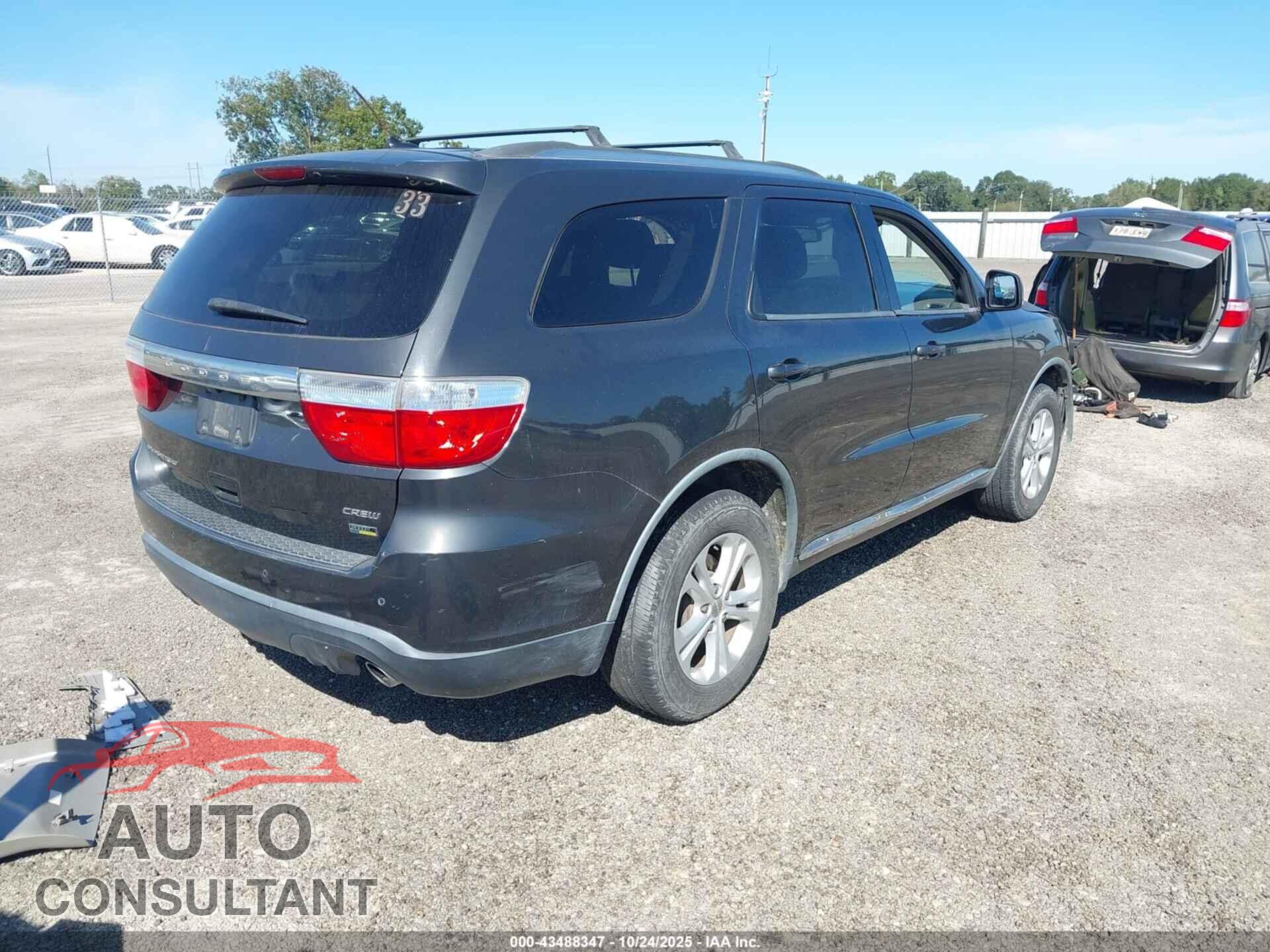 DODGE DURANGO 2011 - 1D4RD4GG5BC626816