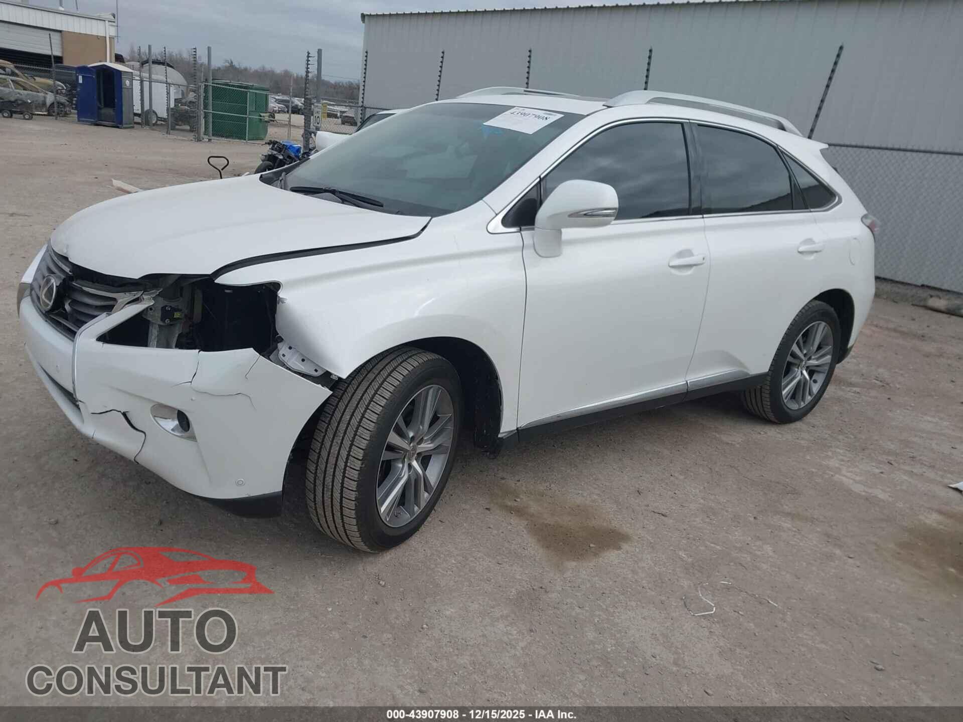 LEXUS RX 350 2015 - 2T2ZK1BA7FC200431