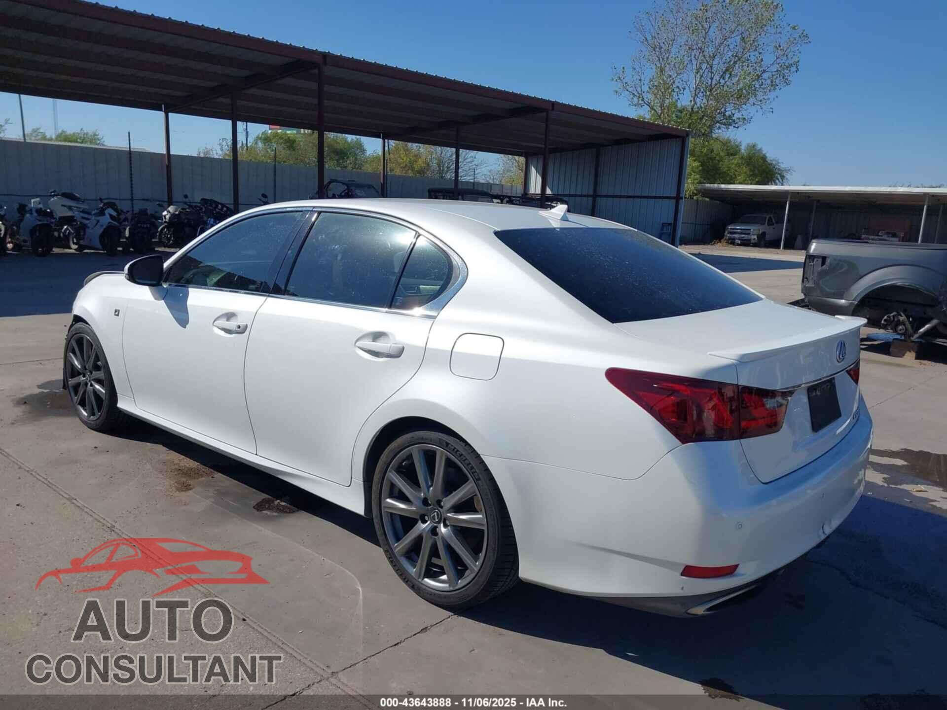 LEXUS GS 350 2013 - JTHBE1BL0D5005357