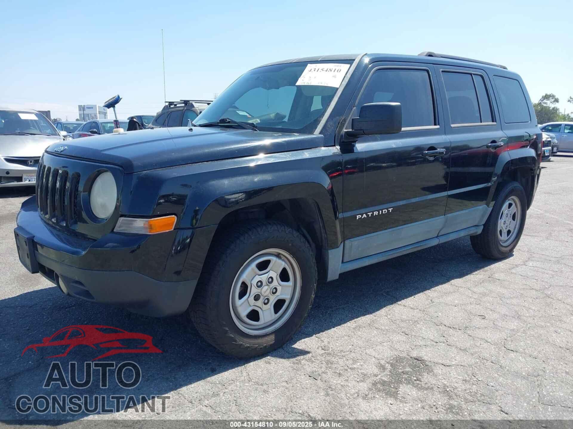 JEEP PATRIOT 2012 - 1C4NJPBA6CD515339