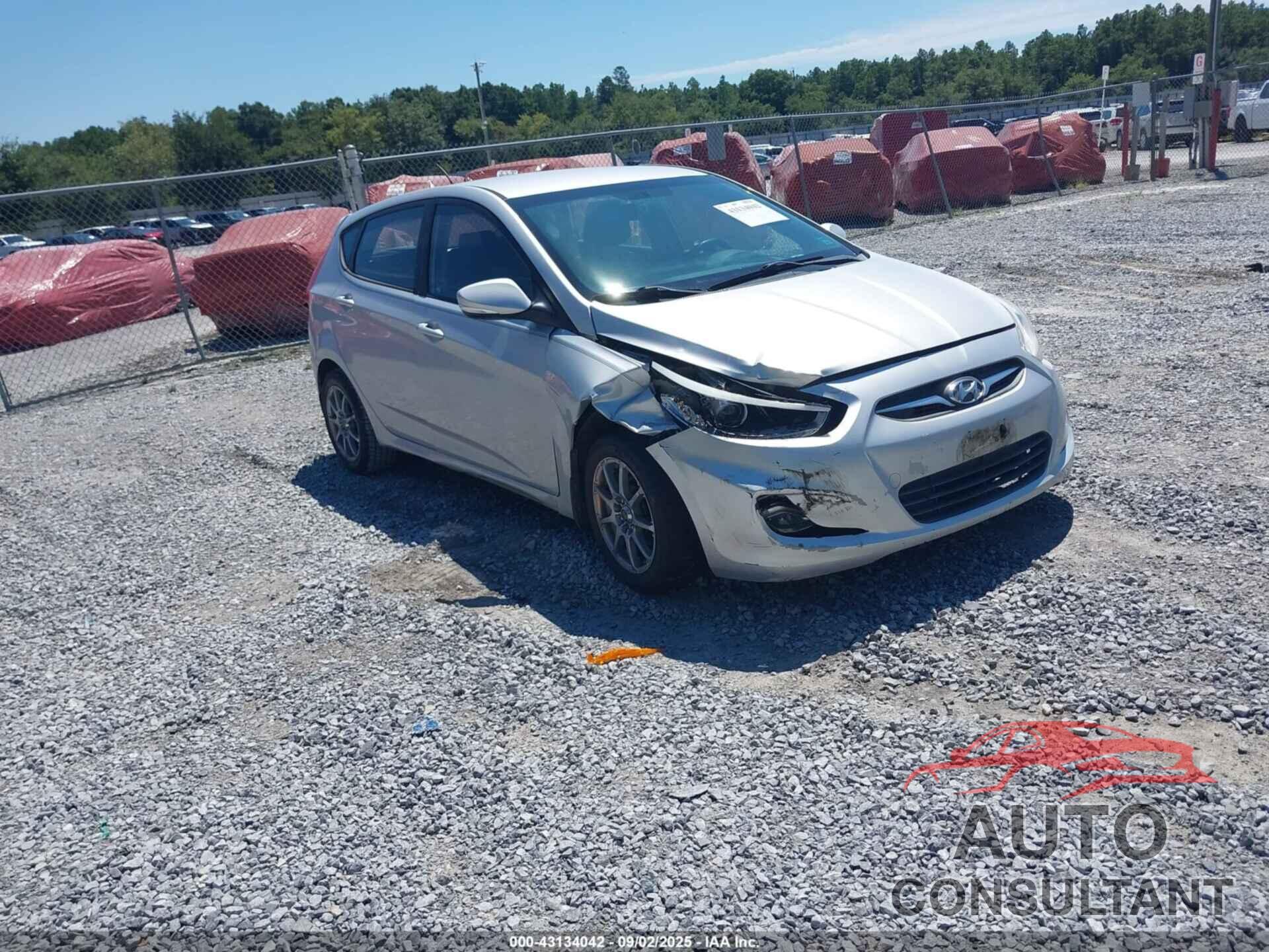 HYUNDAI ACCENT 2014 - KMHCU5AE7EU168075