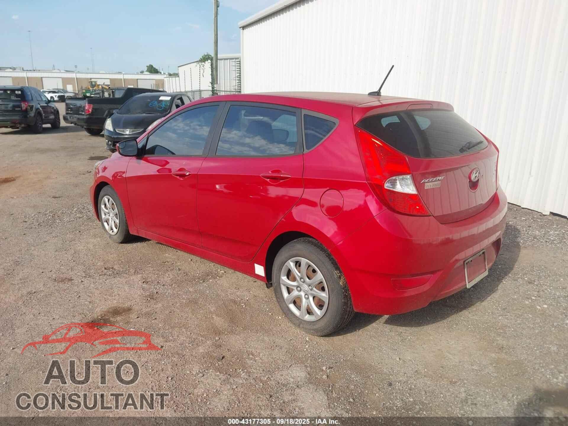 HYUNDAI ACCENT 2014 - KMHCT5AE4EU172278