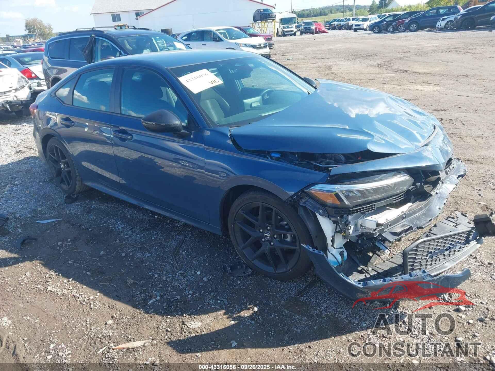 HONDA CIVIC 2025 - 2HGFE2F52SH579910